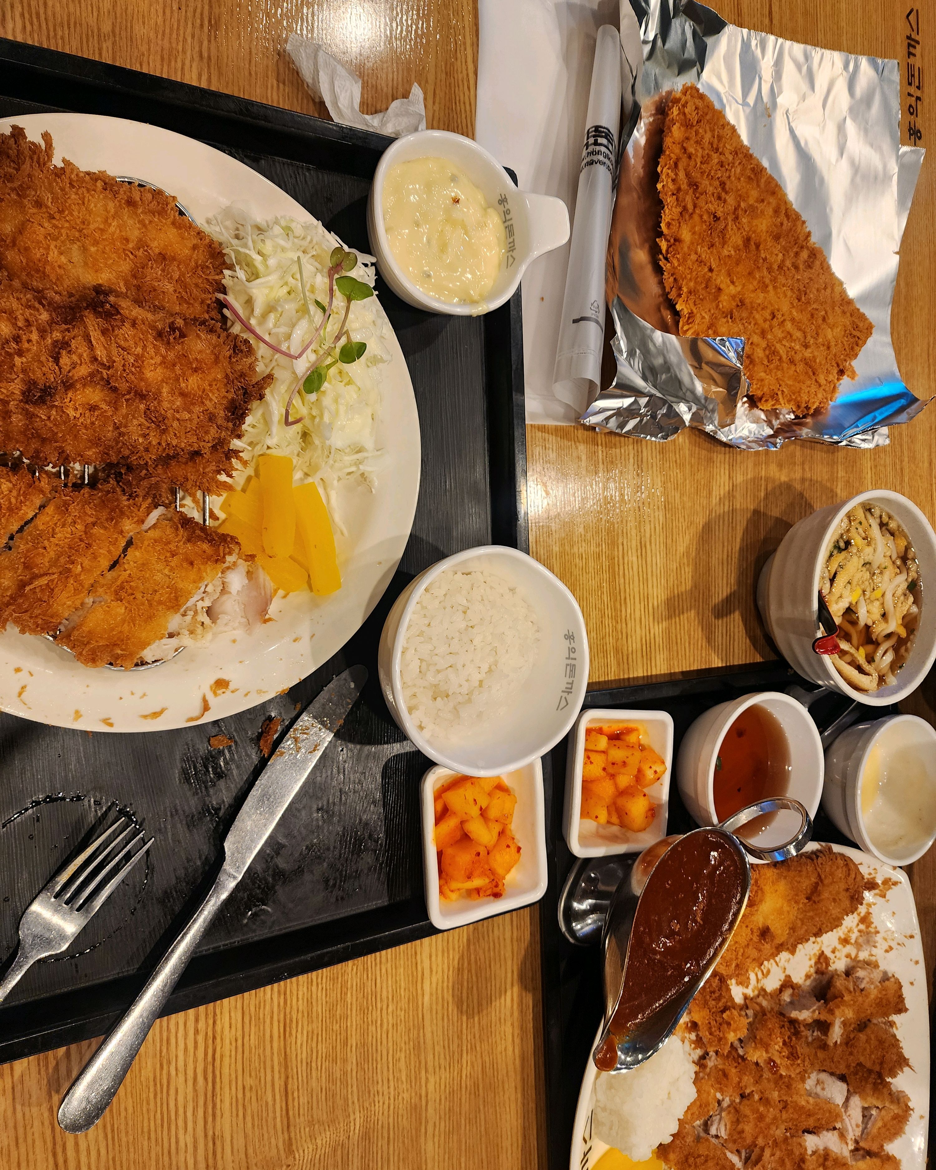 양이 더 많아진것 같습니다. - 남양주 별내 맛집 홍익돈까스 별내점