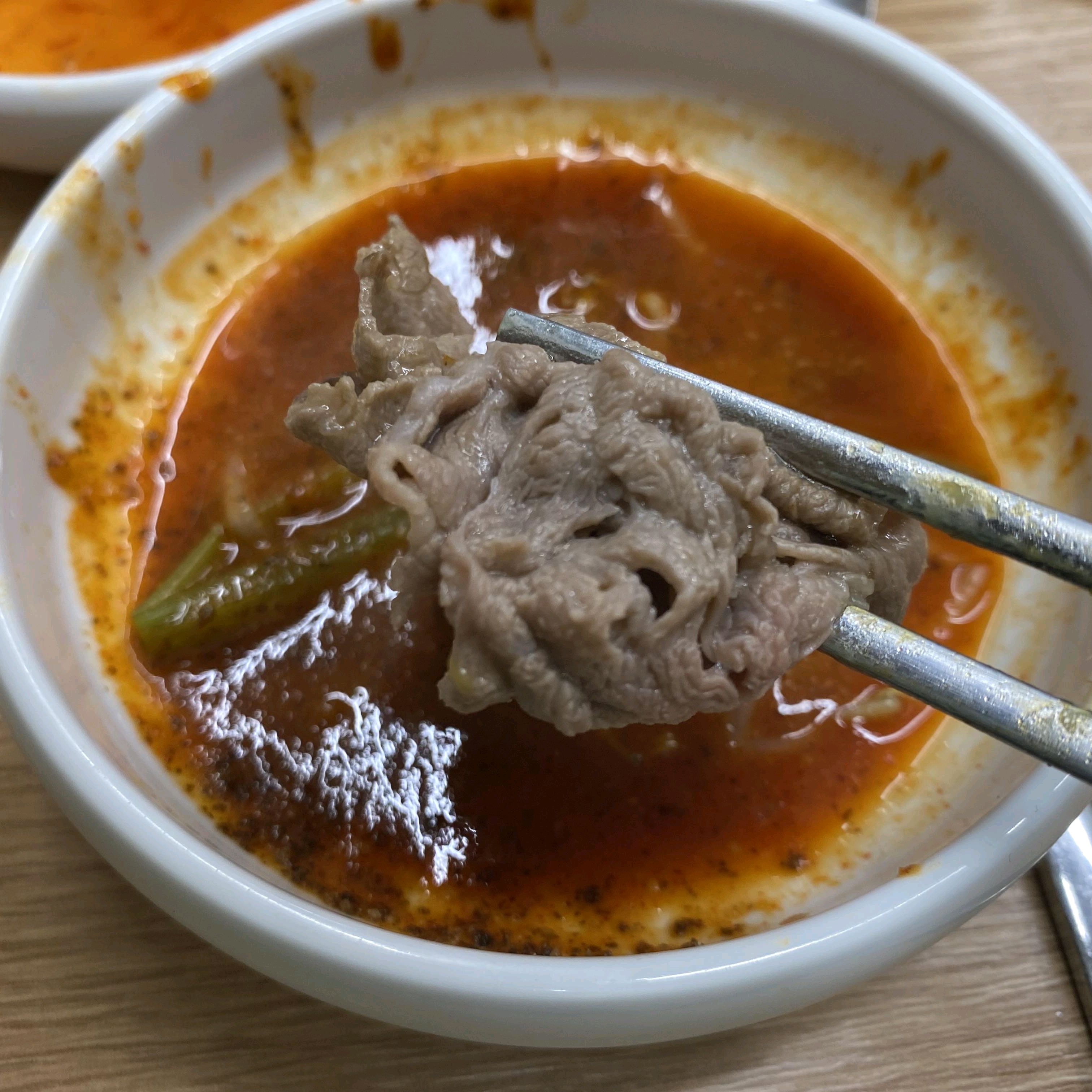  왕십리역 오리 전골 맛집 청록미나리식당 한양대점