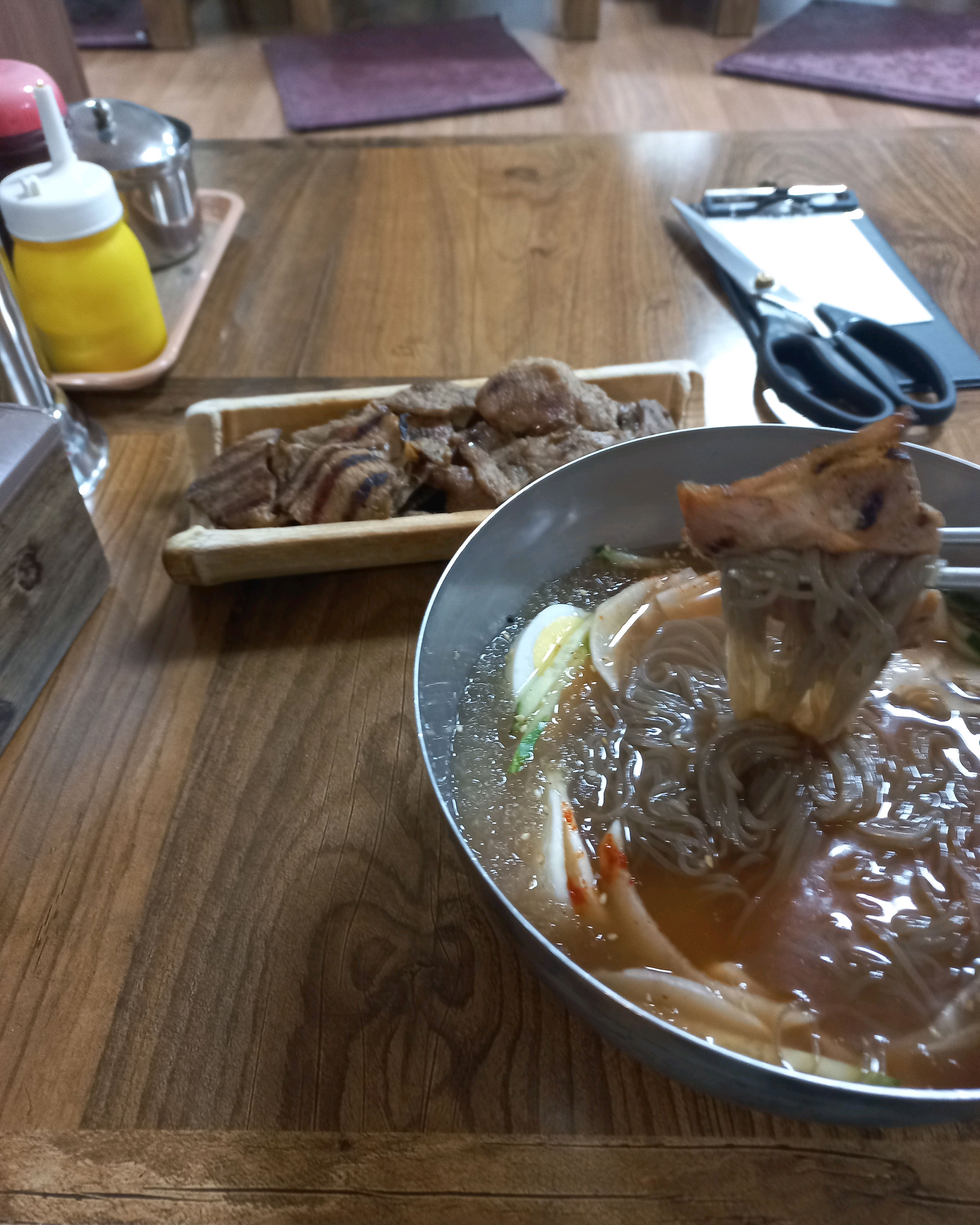 Anam Station Bibim Cold Noodles Restaurant Seoul Ssam Cold Noodles