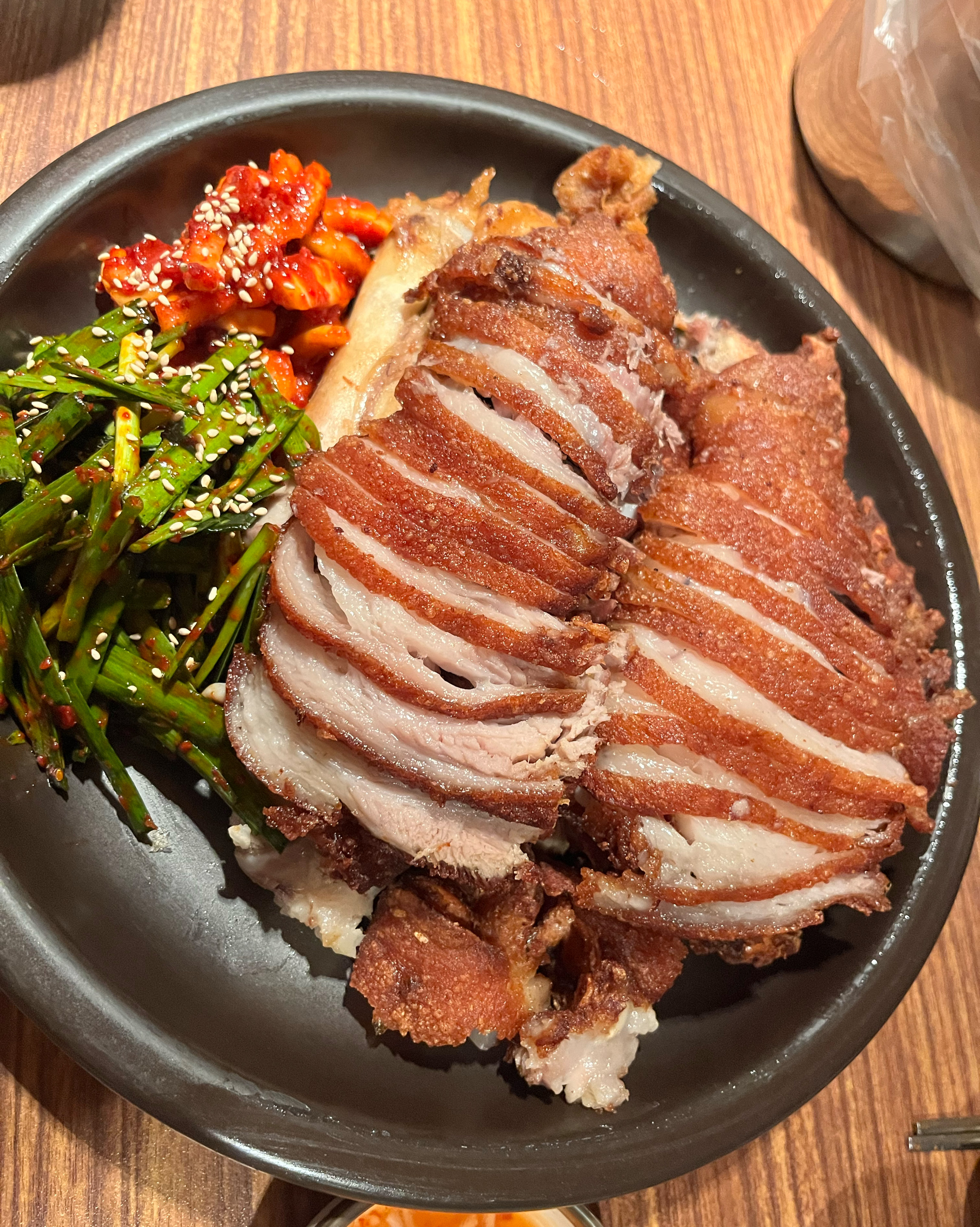 후라이드 족발 겉바속촉 맛있어요 - 구월동 맛집 족장