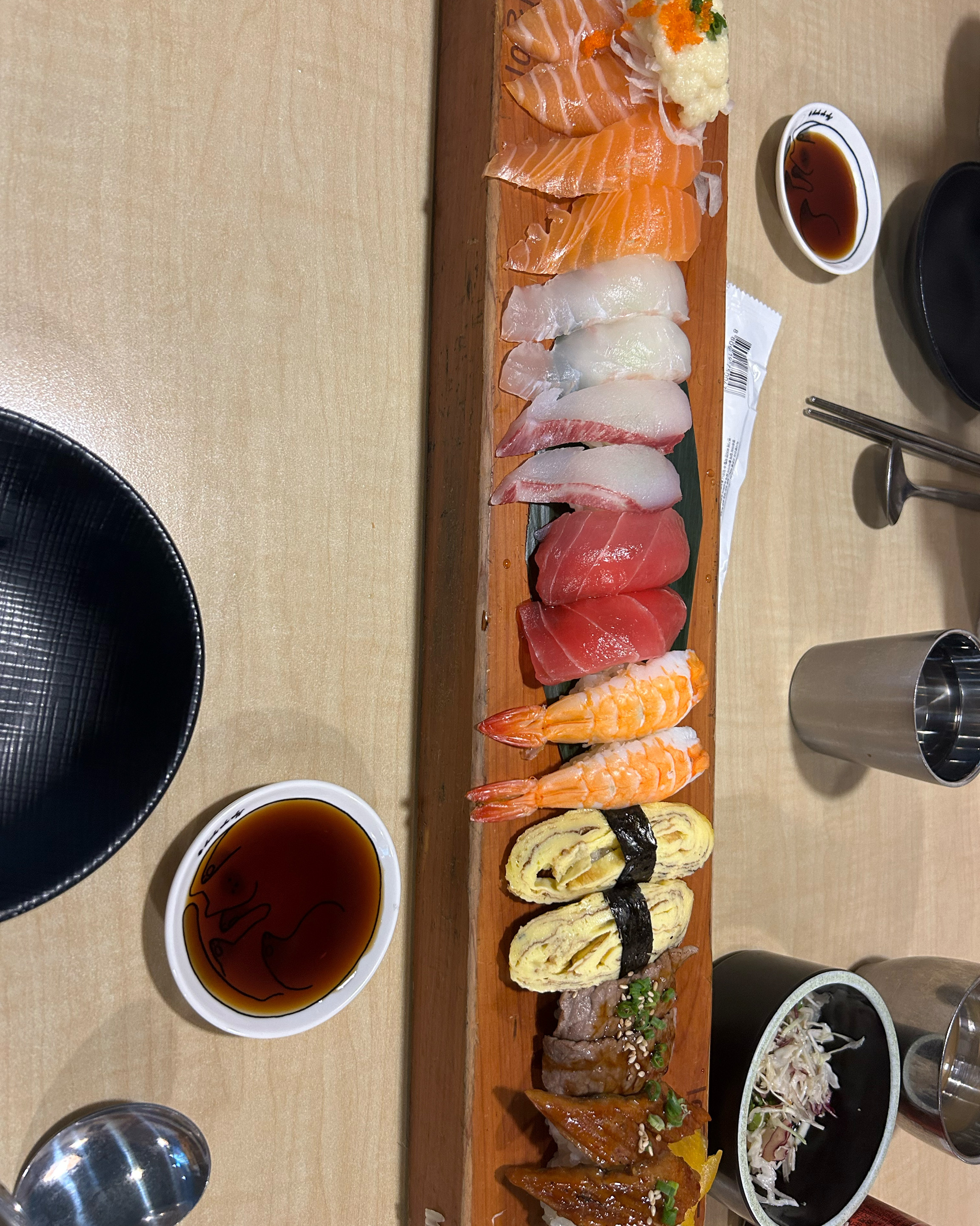 Sushi man who specializes in salmon rice bowl at Cheonho Station