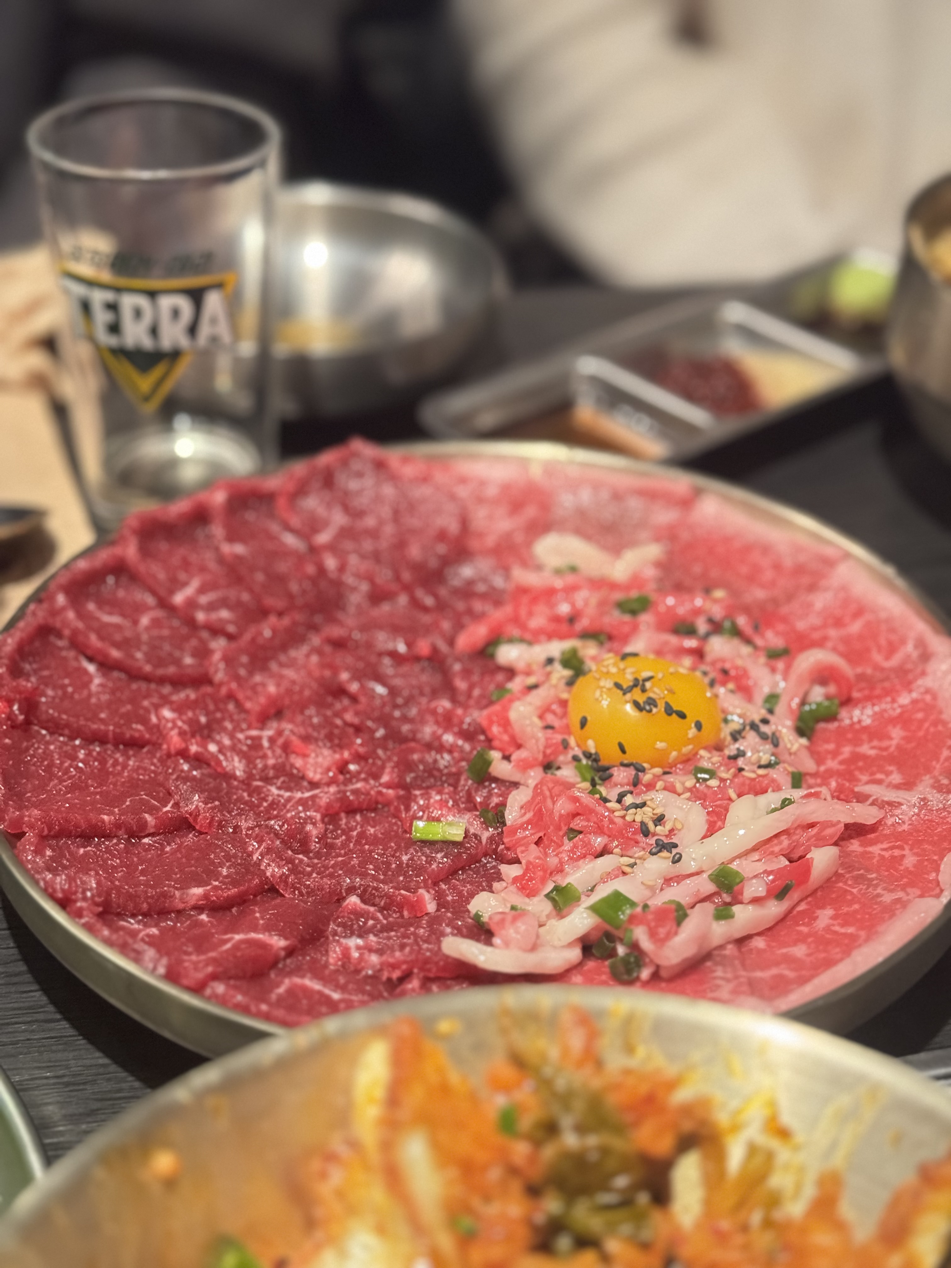  합정역 비빔밥 막걸리집 뭉티크 홍대본점