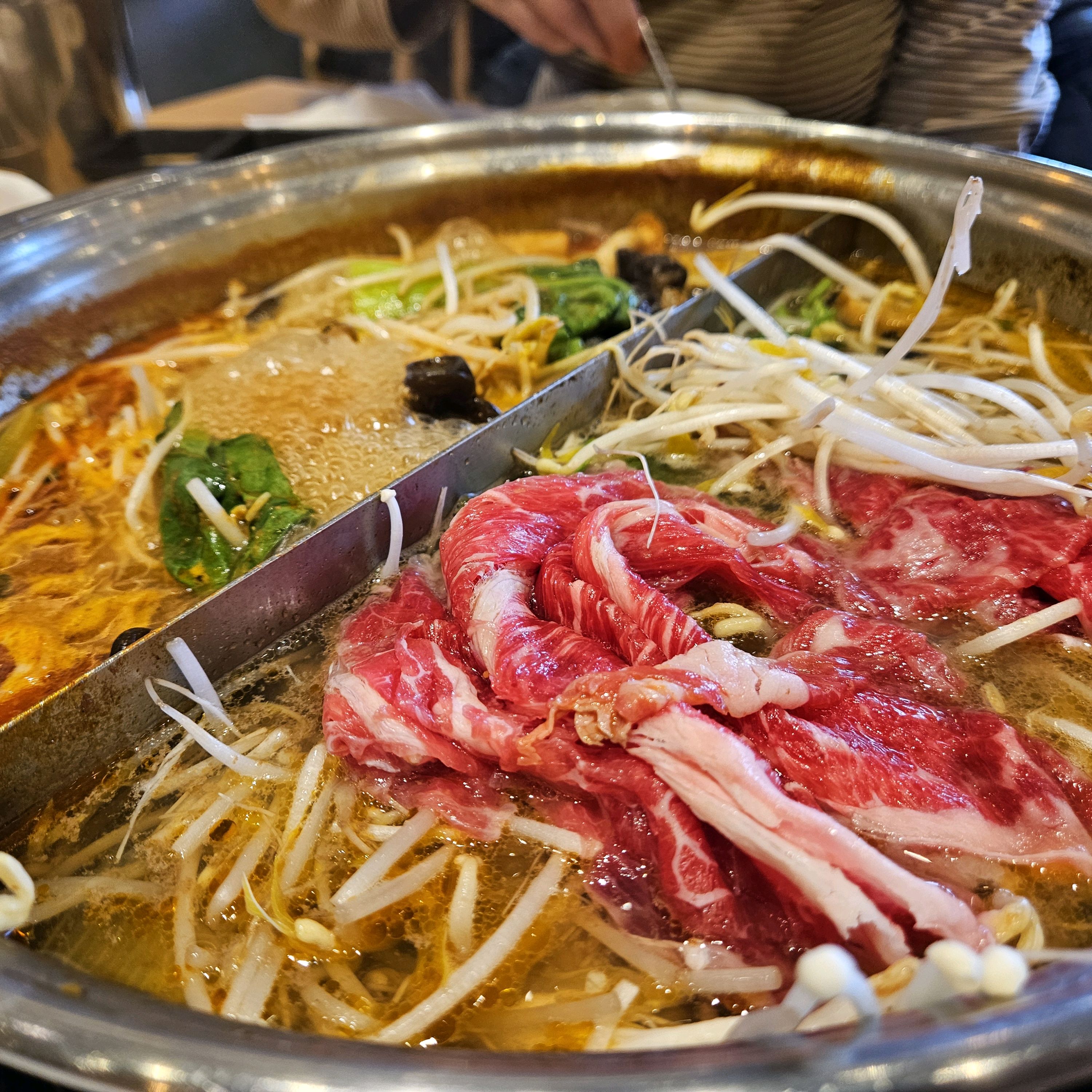 야채+고기 둘다 양껏 먹을수 있어서 좋아하는곳! - 포항 문덕 맛집 샤브20 포항문덕점
