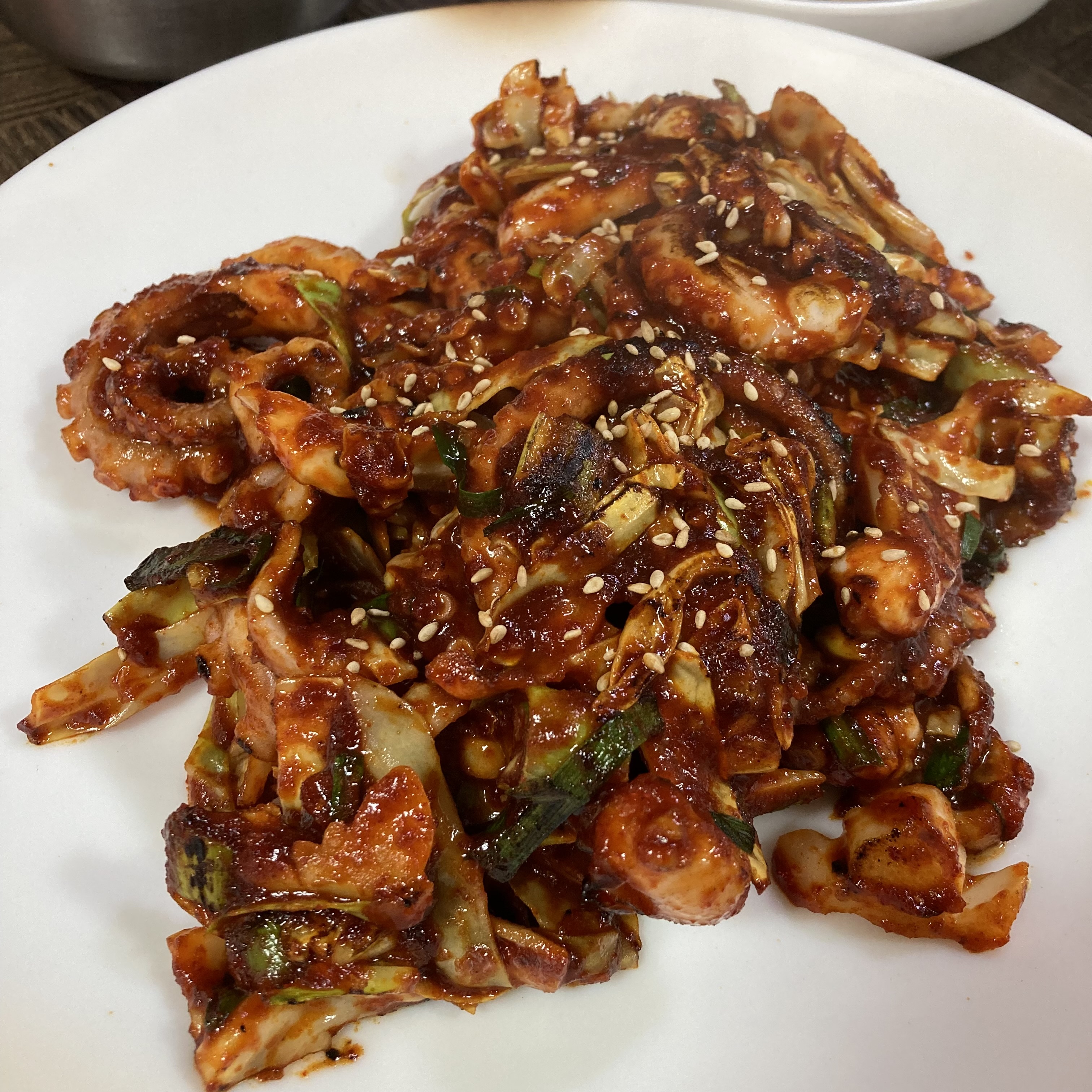 Mapo Station Seafood Grilled Pan-fried Mokpo Three-legged Octopus