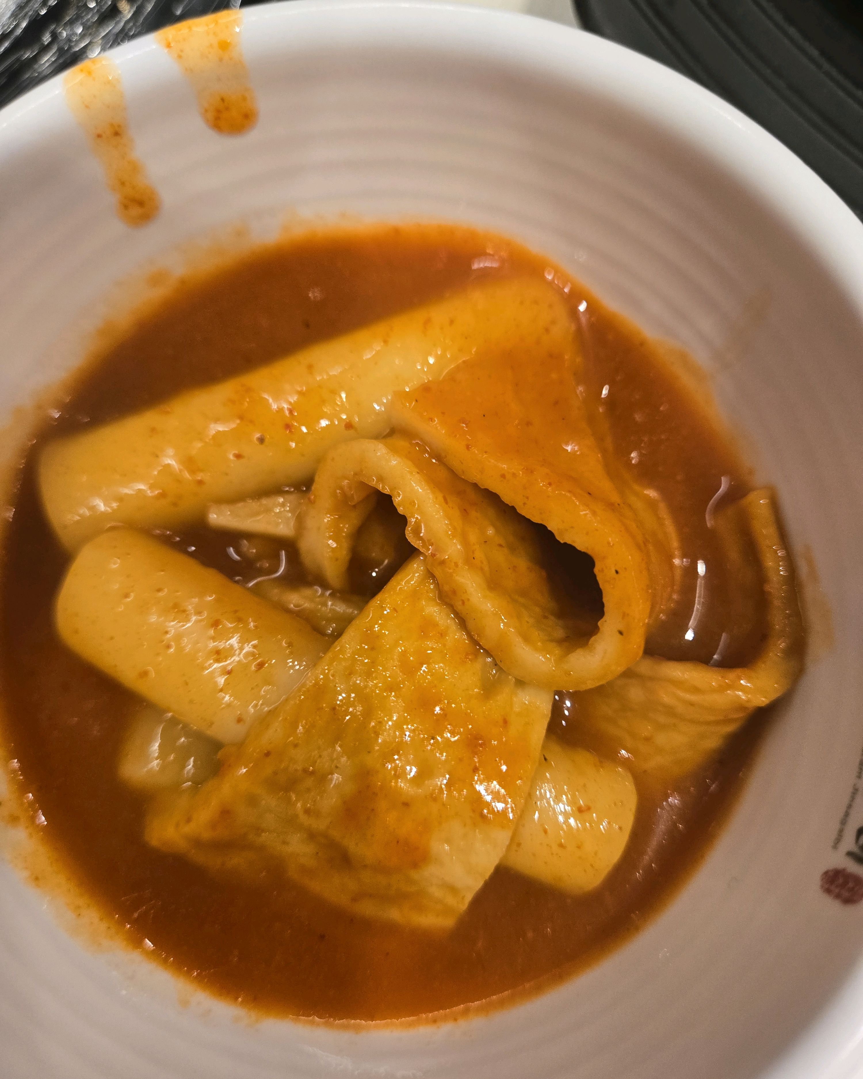 오늘은 갈비가 양념이 좀 다른듯.떡볶이 좋아하는데 잘 채워지지 않아요 - 목동 맛집 명륜진사갈비 서울목동역점