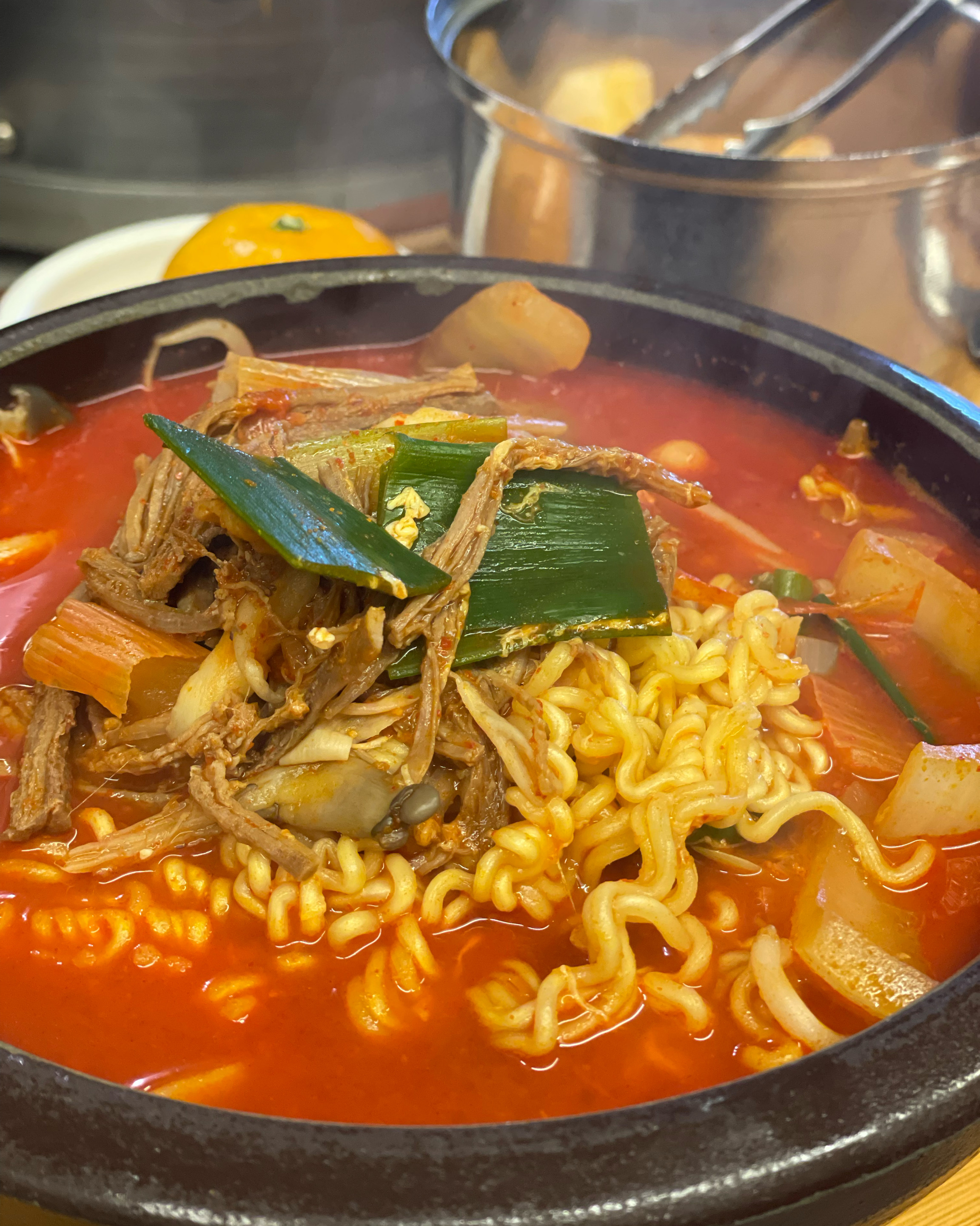 Yukjangjeong, a restaurant specializing in Yukgaejang in Seongnae Station