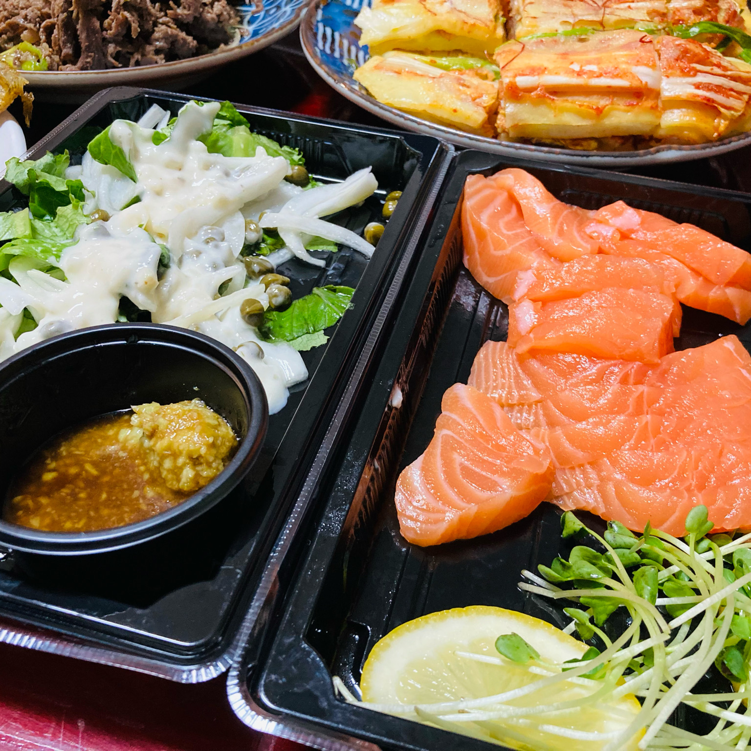 Bergen Salmon, a salmon rice bowl restaurant in Cheonho Station