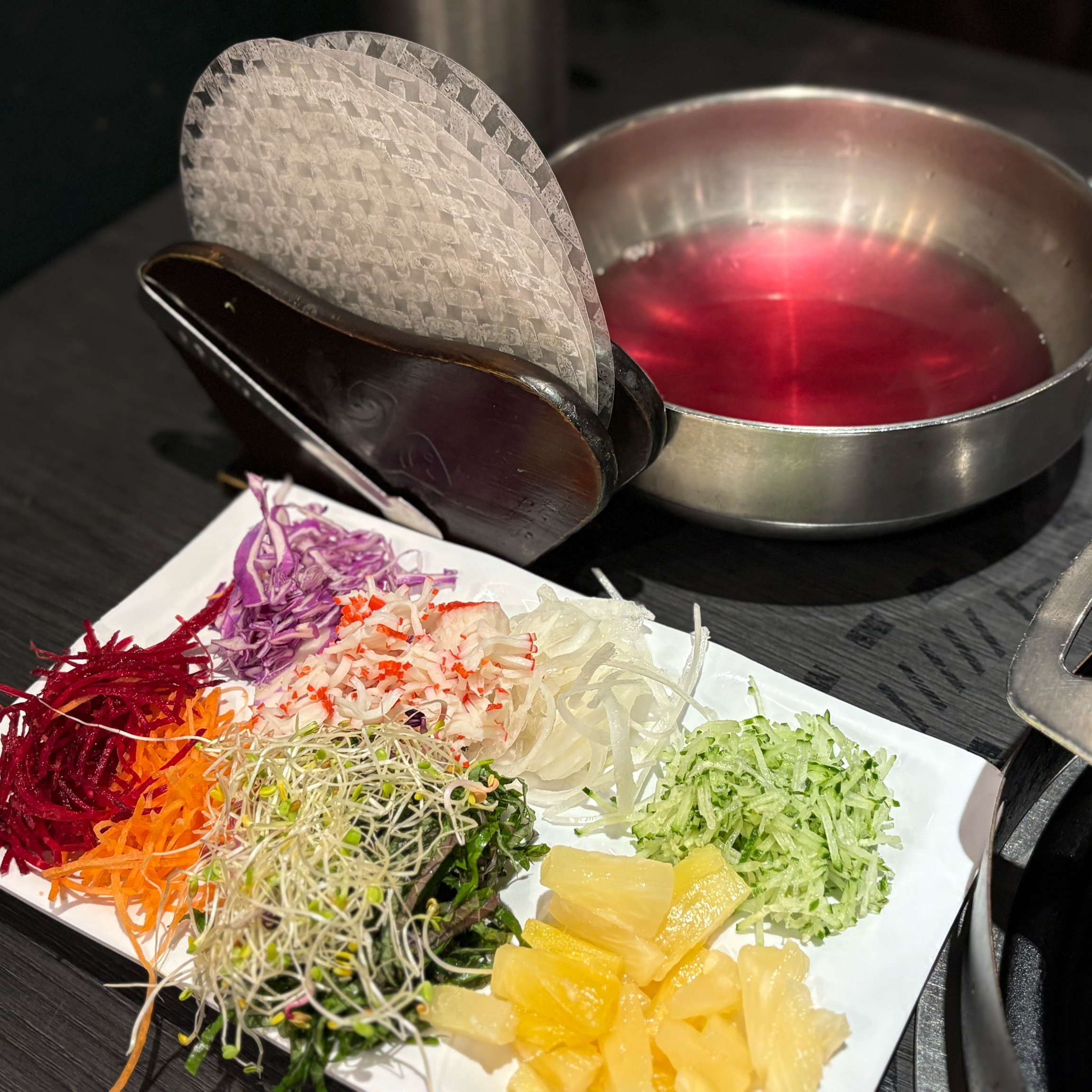 샤브랑 월남쌈을 같이 먹을 수 있어서 좋아요 - 야탑역 맛집 소담촌 야탑점