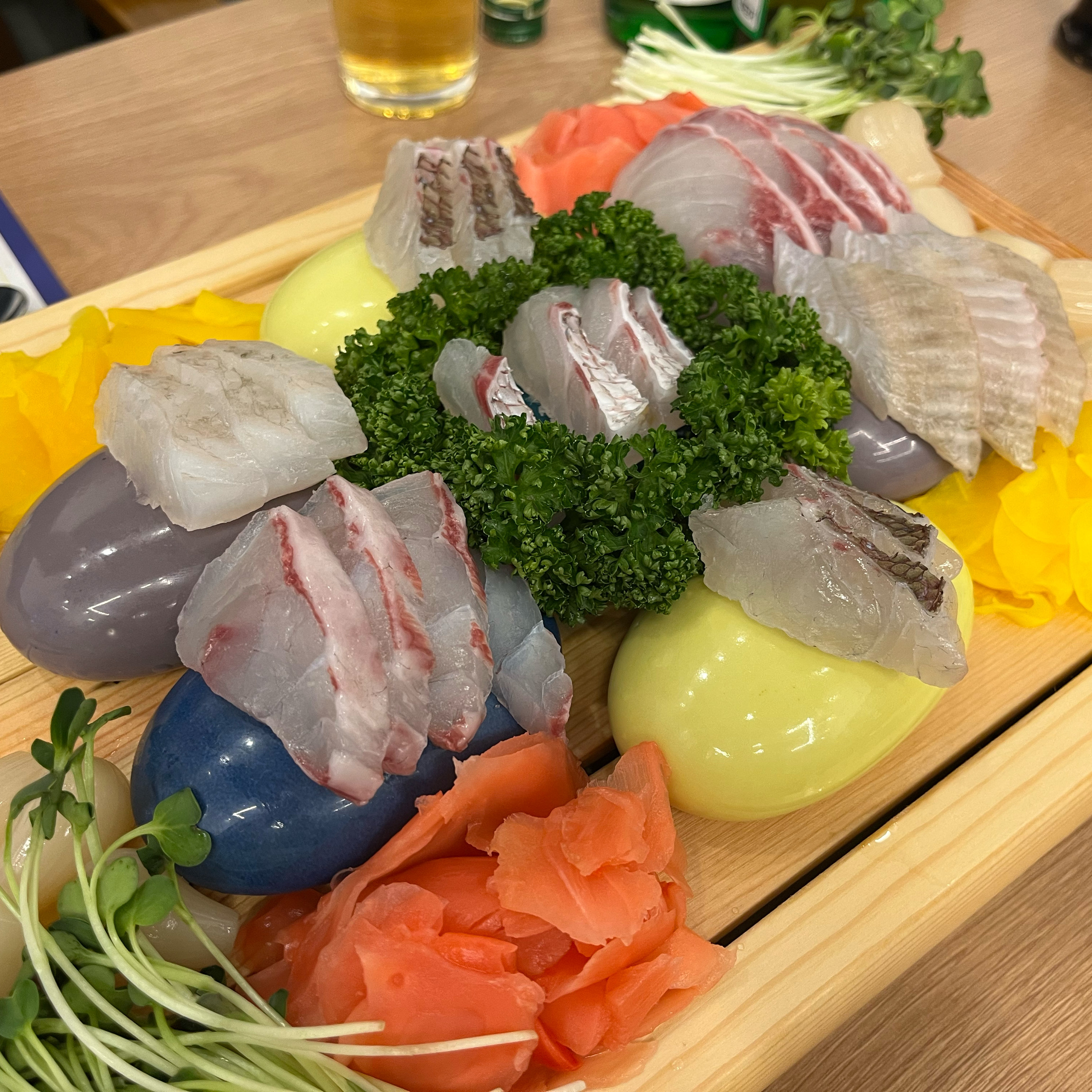 회가 너무 신선하고 좋았습니다! - 평택 고덕 맛집 물고기자리 평택고덕점