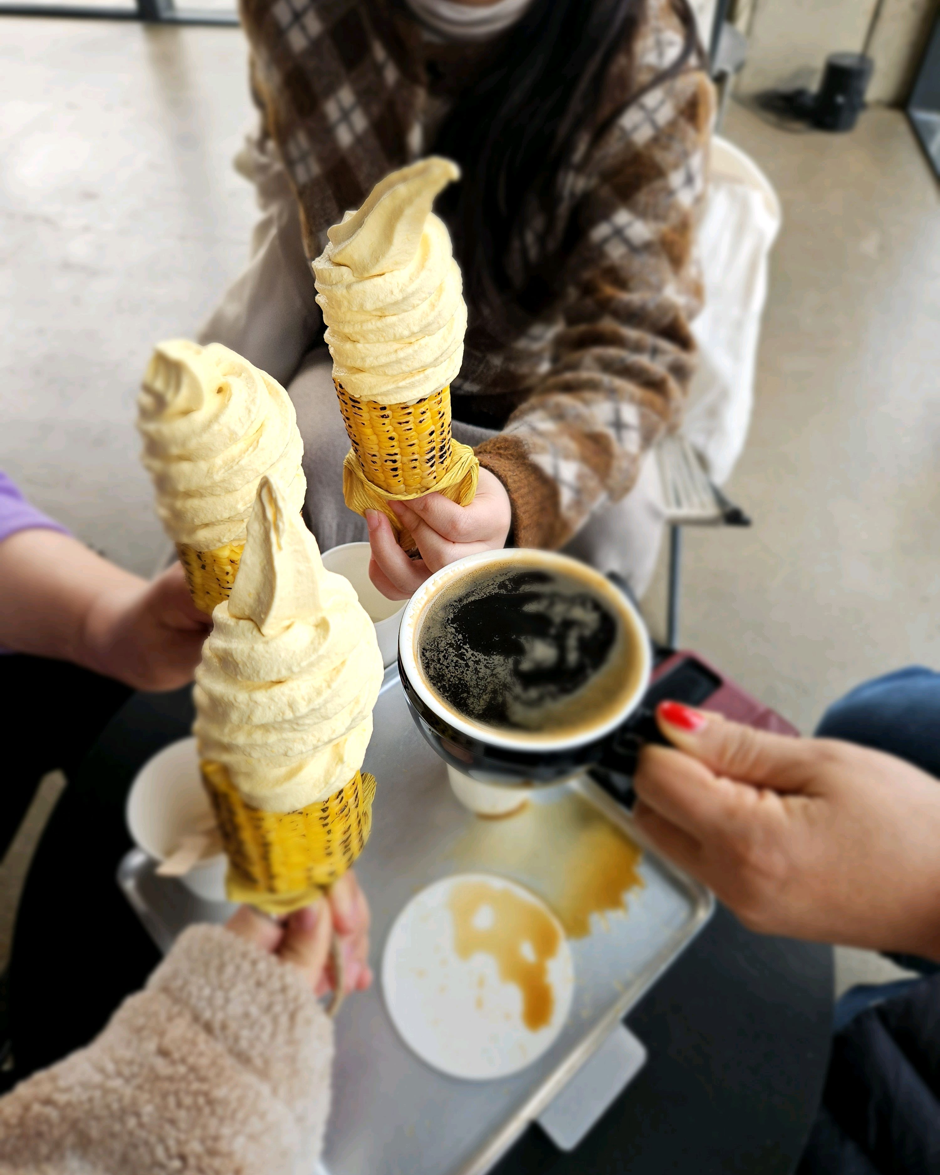 옥수수 아이스크림때문에 다시 와서 먹었어요 - 제주 맛집 점점