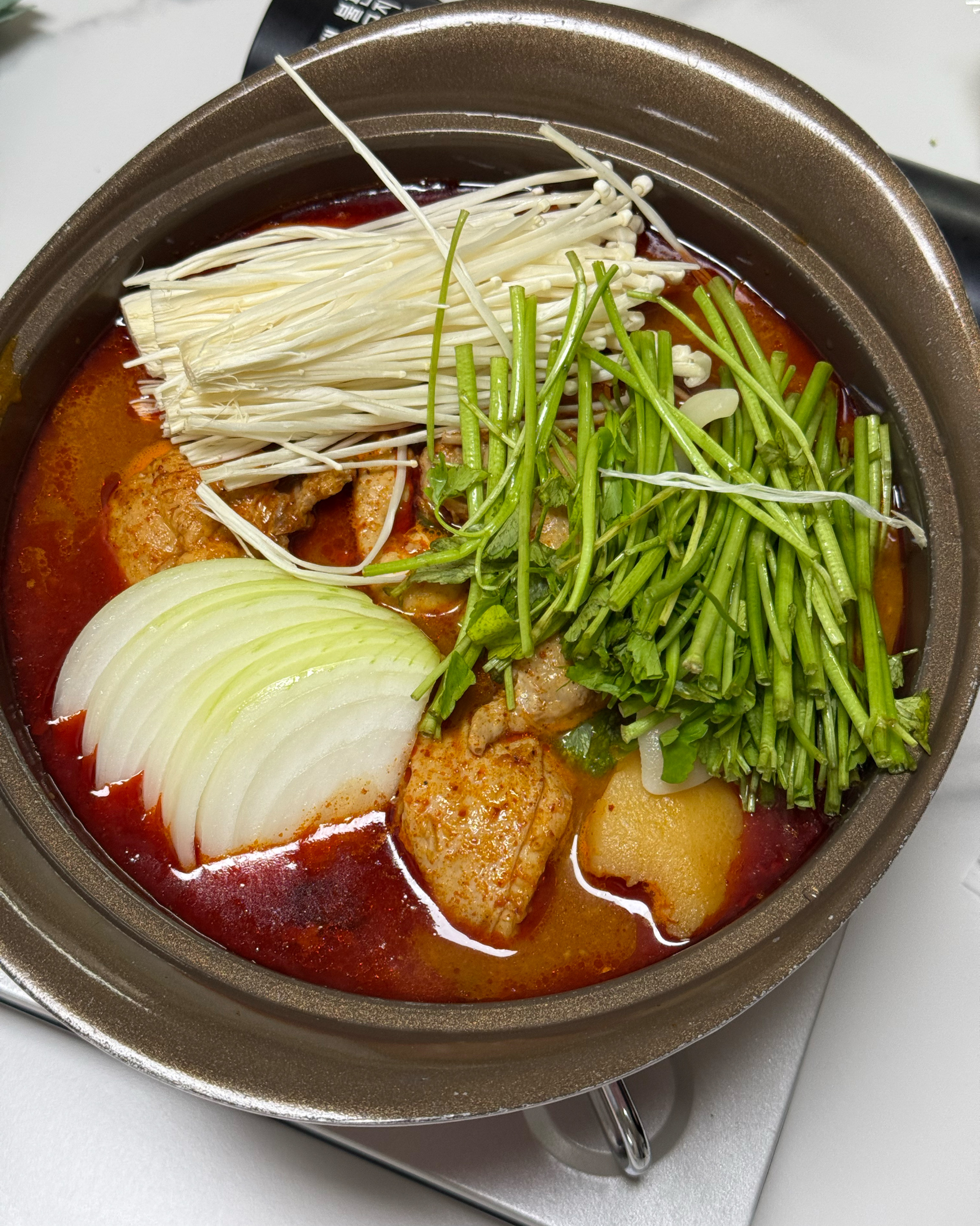 닭매운탕 포장해서 먹었는데 - 안양 맛집 홍가네 영양센타