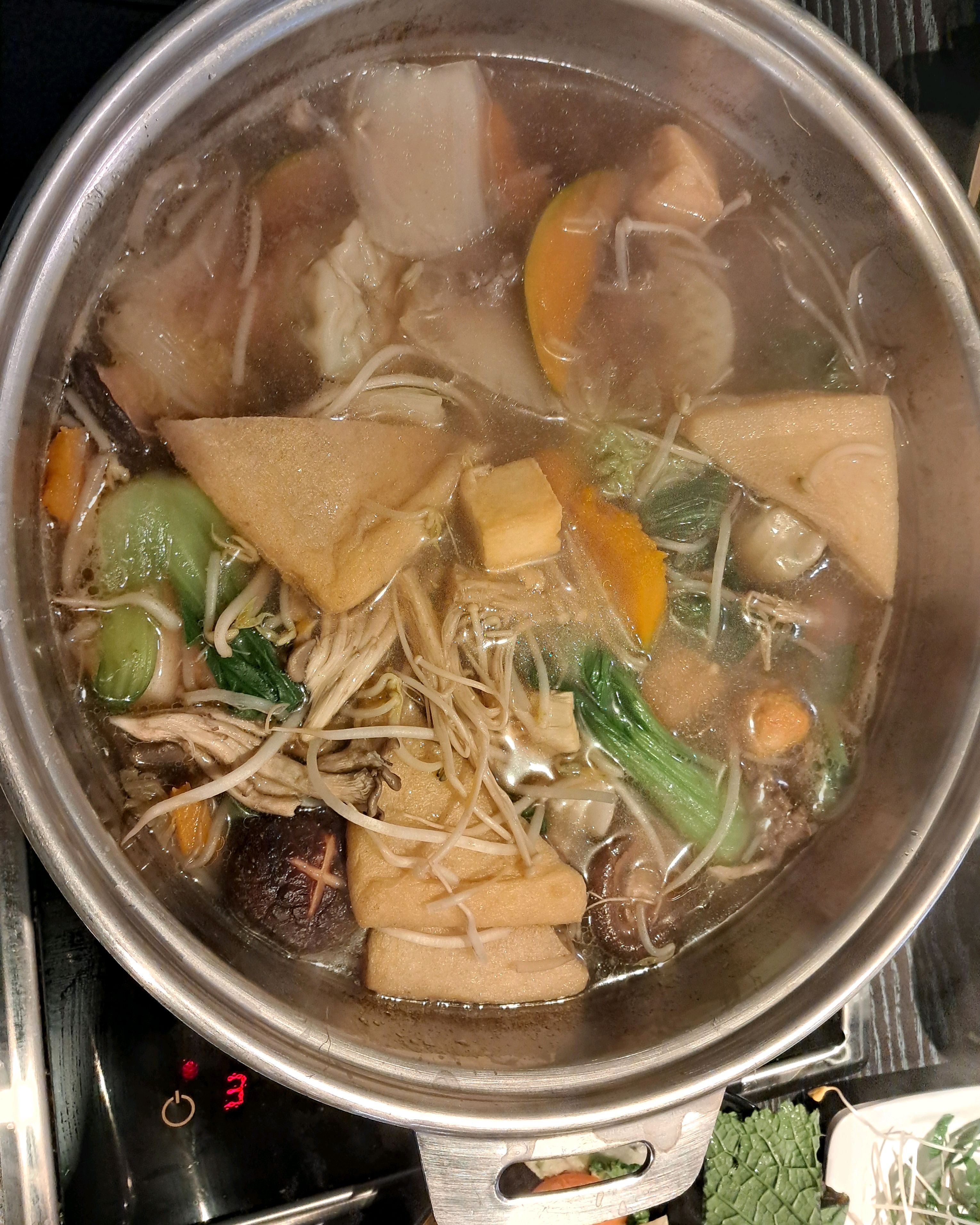 육수 시원하고 깔끔하네요 한우샤브샤브 로 먹었네요 - 상봉역 맛집 소담촌 상봉점