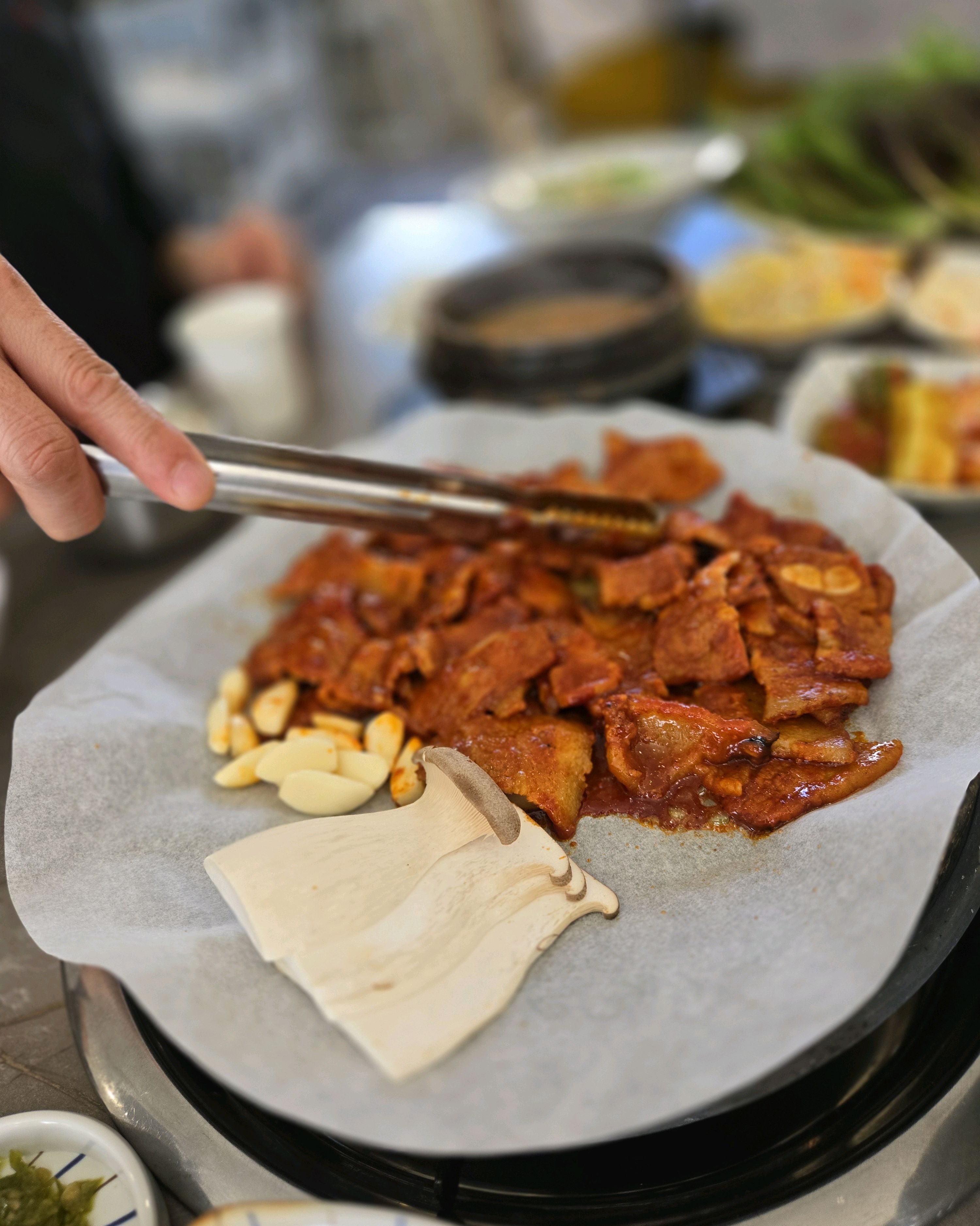 고추장 숯불구이 클로즈업