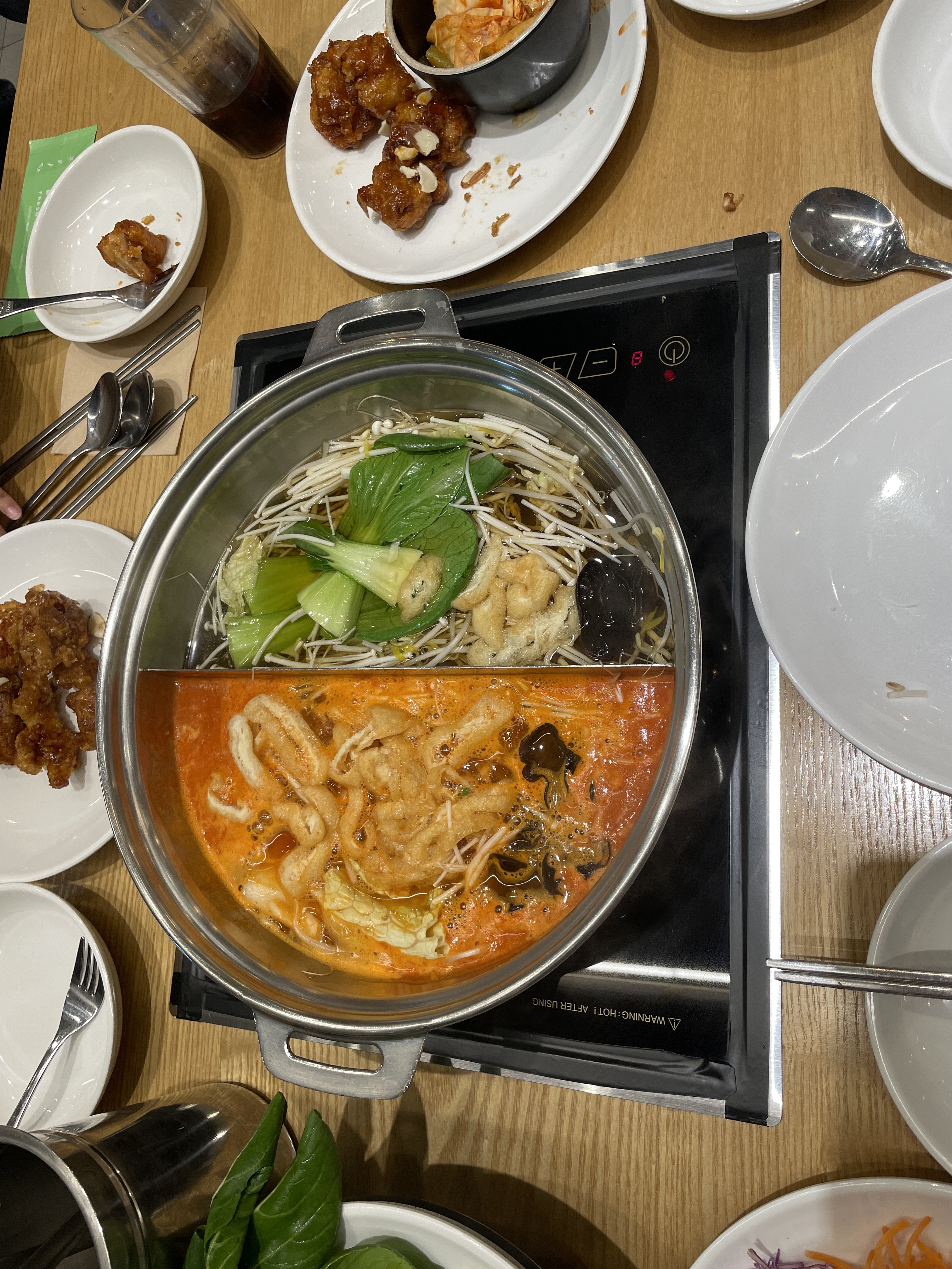 예약하고갔는데 안내하시는분 ㅋ 착오가 있고 ㅋ좀 그랬어요 ㅋ - 칠곡 읍내동 맛집 샤브20 칠곡점