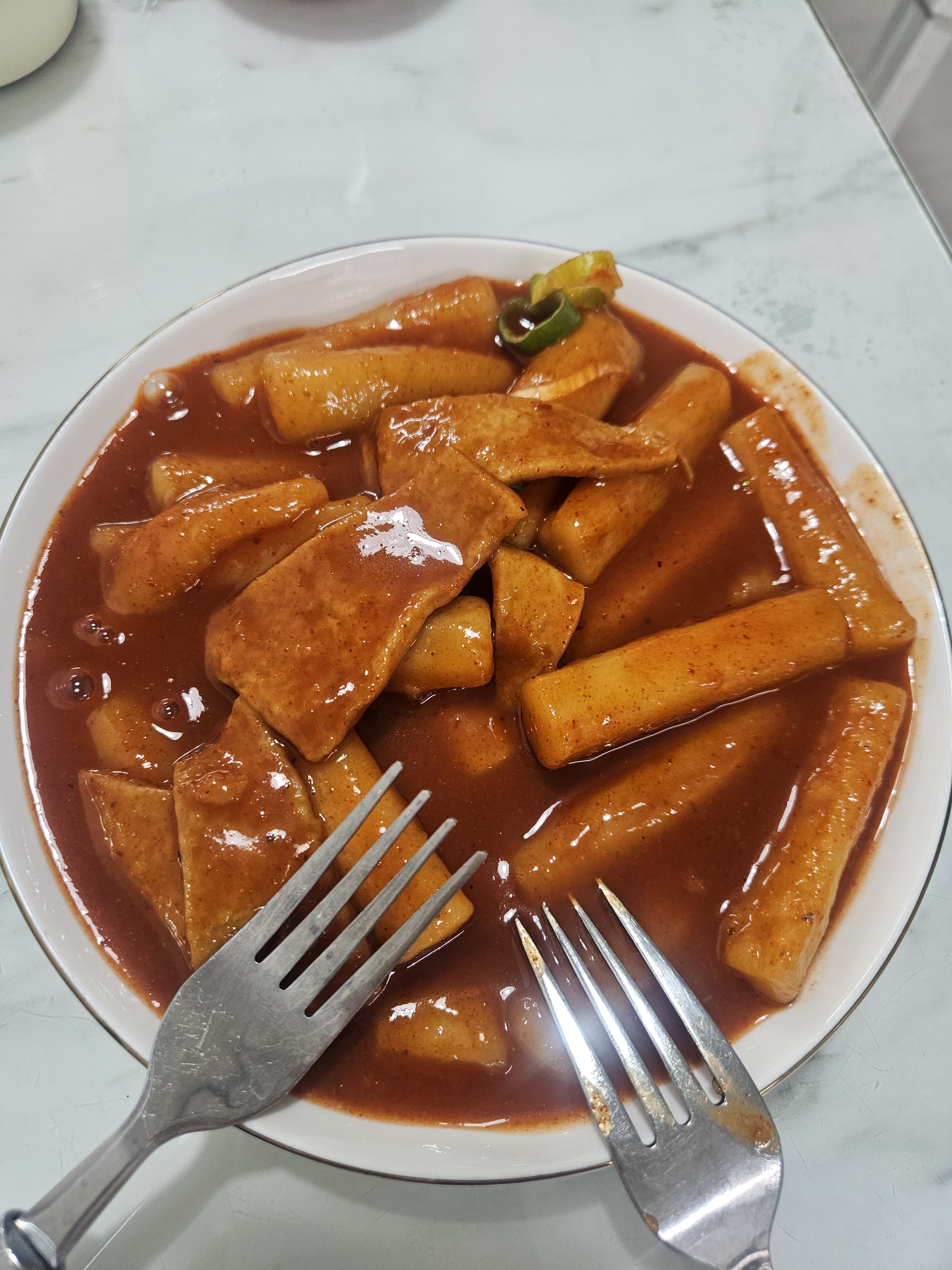 Jamwon Station restaurant. Jamwon Tteokbokki