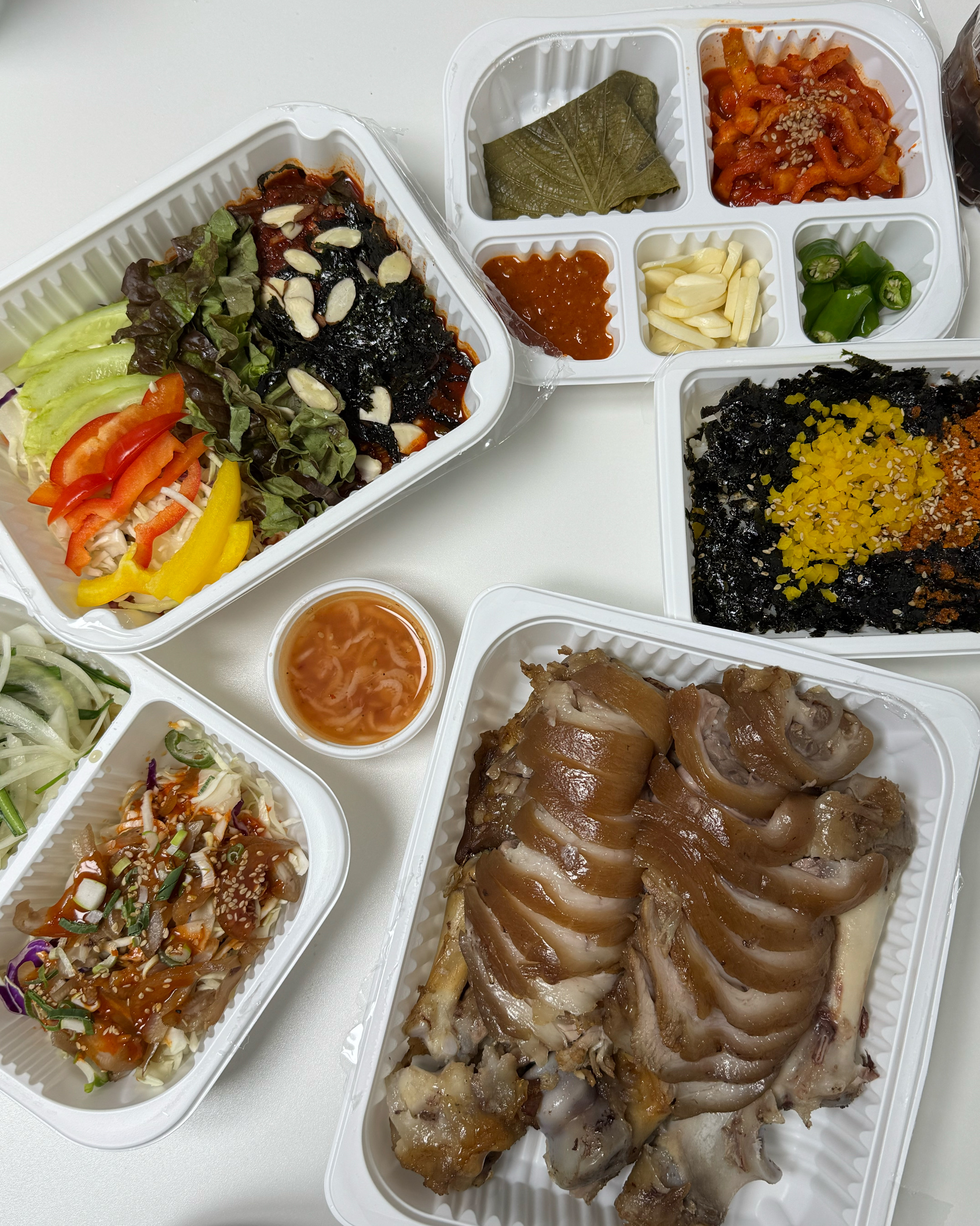 족발이 부드럽고 - 불당동 맛집 족산 천안본점