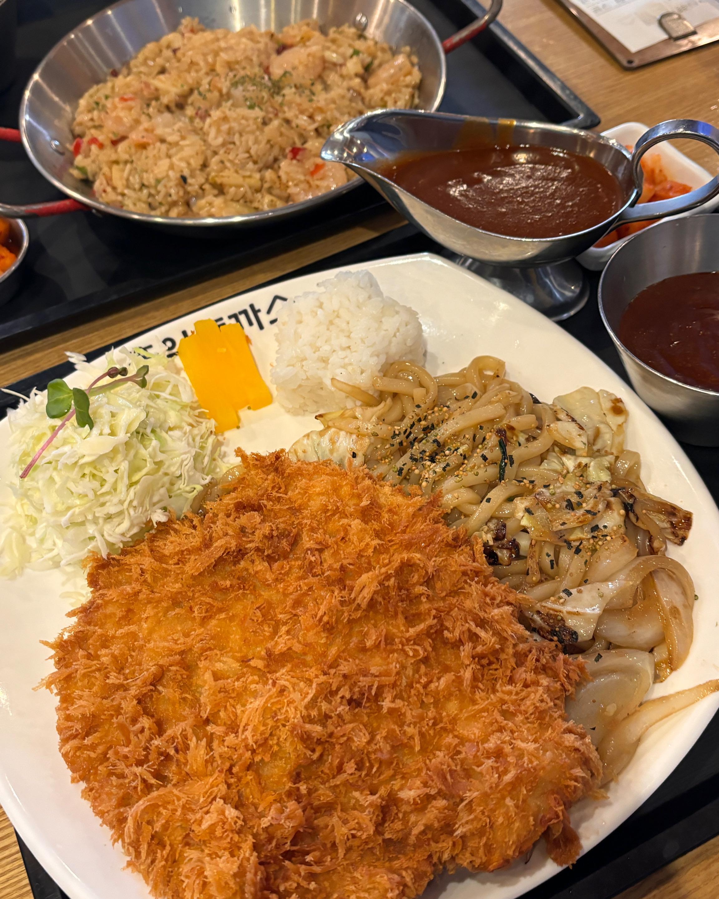 다른 지점에서 맛있게 먹었던 홍익돈까스라 - 남양주 별내 맛집 홍익돈까스 별내점