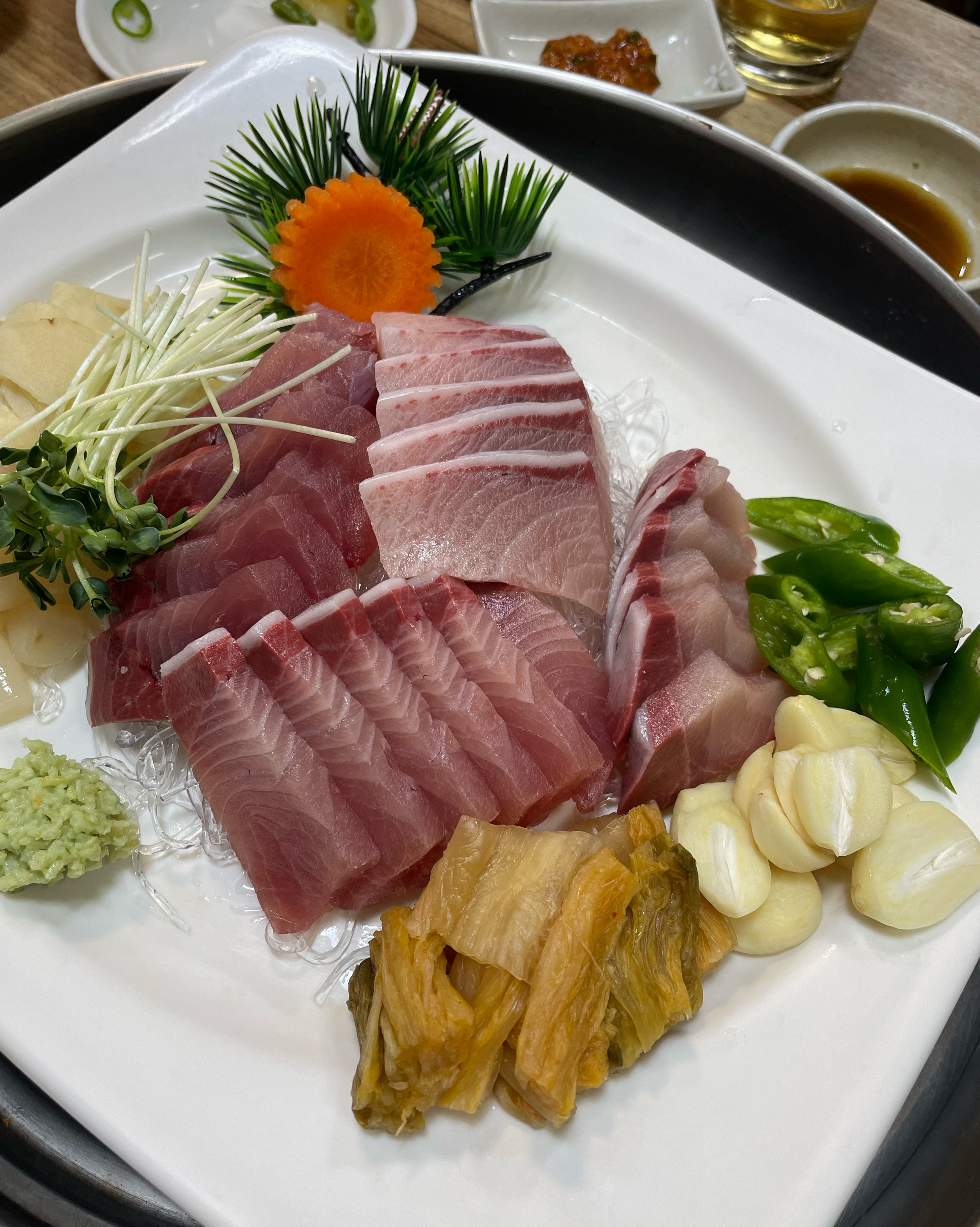 대방어 양이 작지만 맛있어요… 탕도 맛있어요 - 인천 맛집 용인정