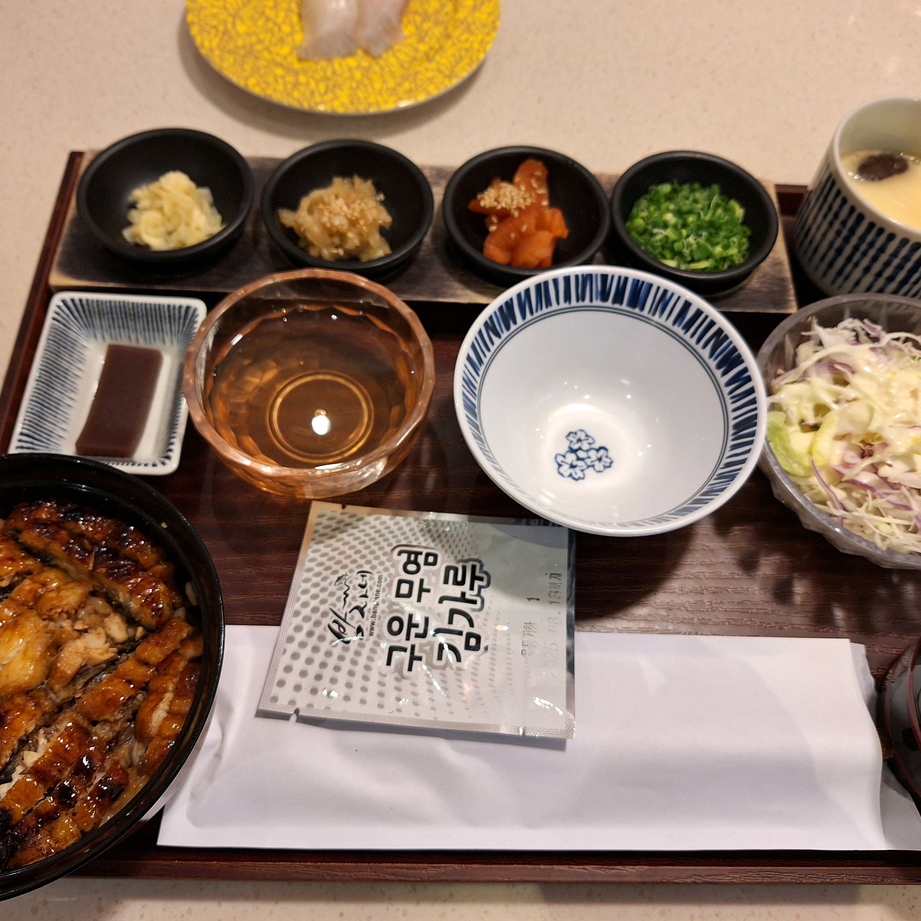 장어덮밥 너무 맛있어요.. - 천호동 맛집 스시덴고쿠 현대천호점