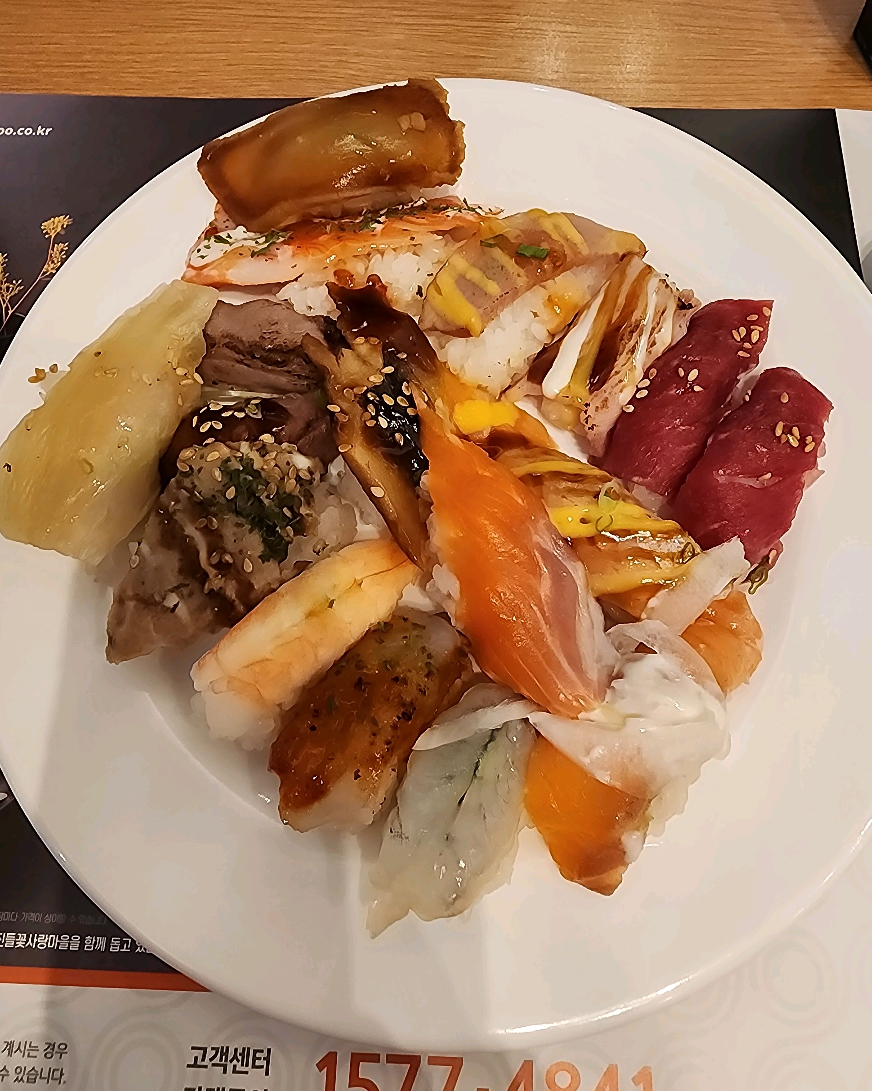아이생일이라 점심먹으러 갔어요.. - 마산 양덕동 맛집 쿠우쿠우 마산점