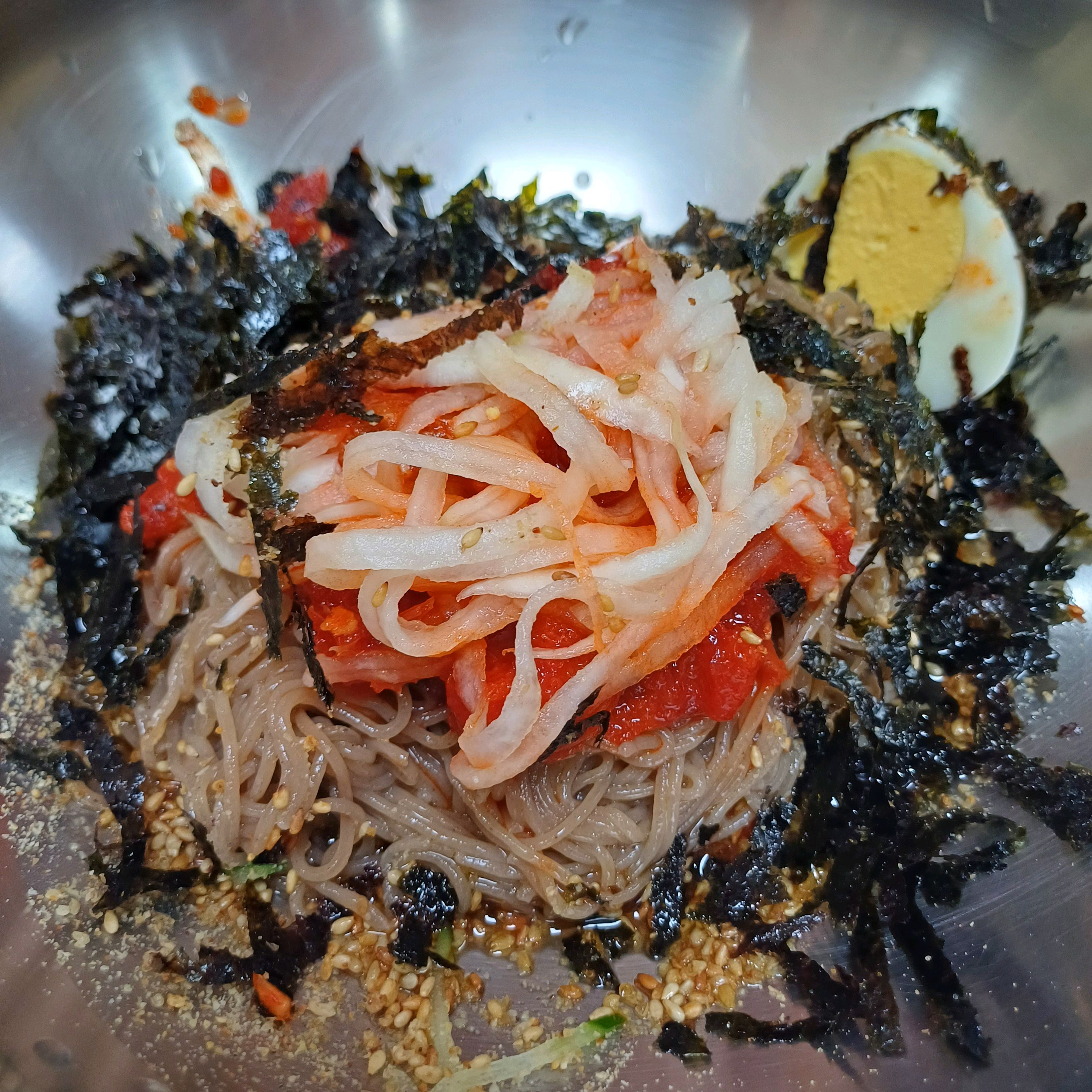 별점: ★★ - 아바이마을 맛집 함흥막국수