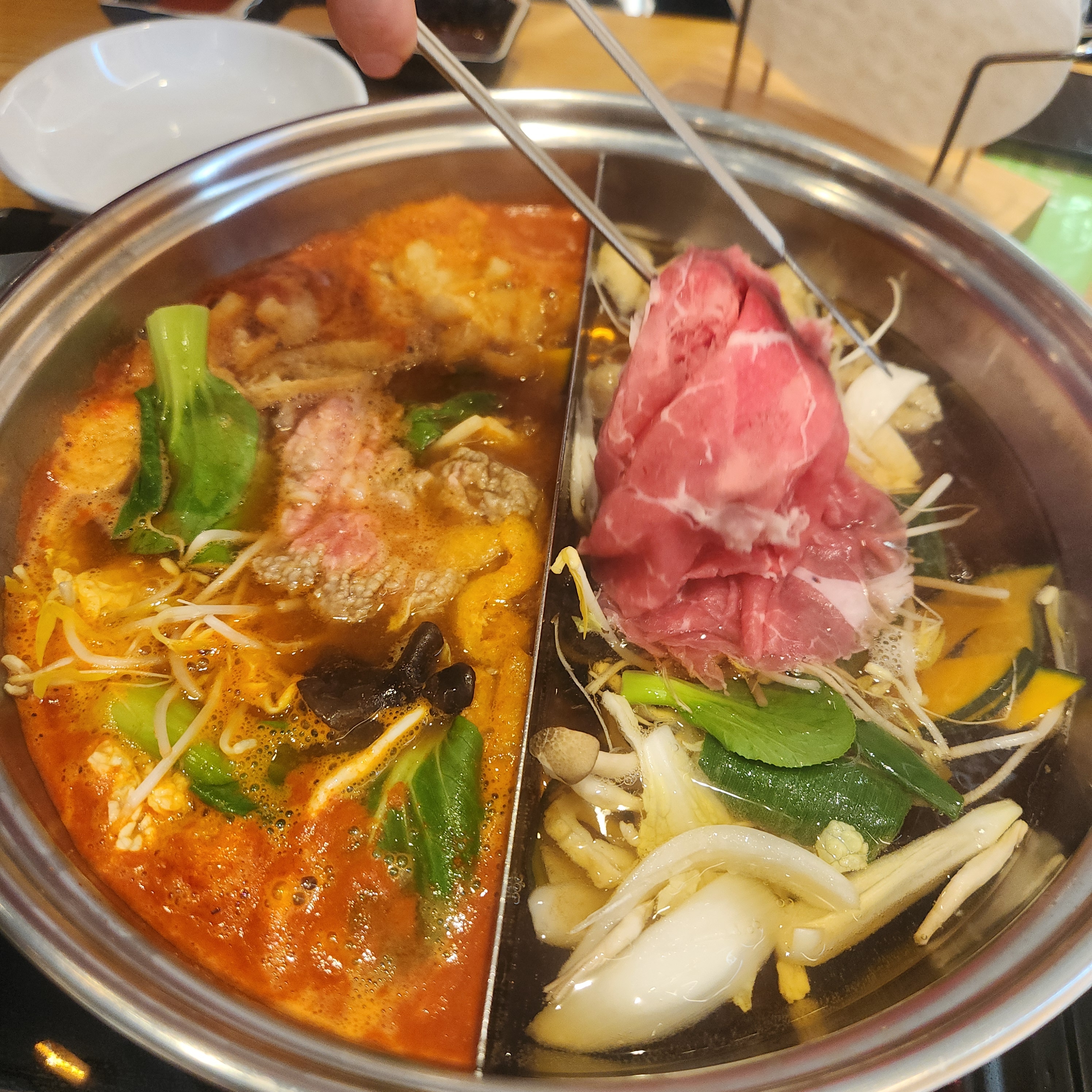양도 푸짐하고 고기도 무한이고 - 상인역 맛집 샤브20 상인점