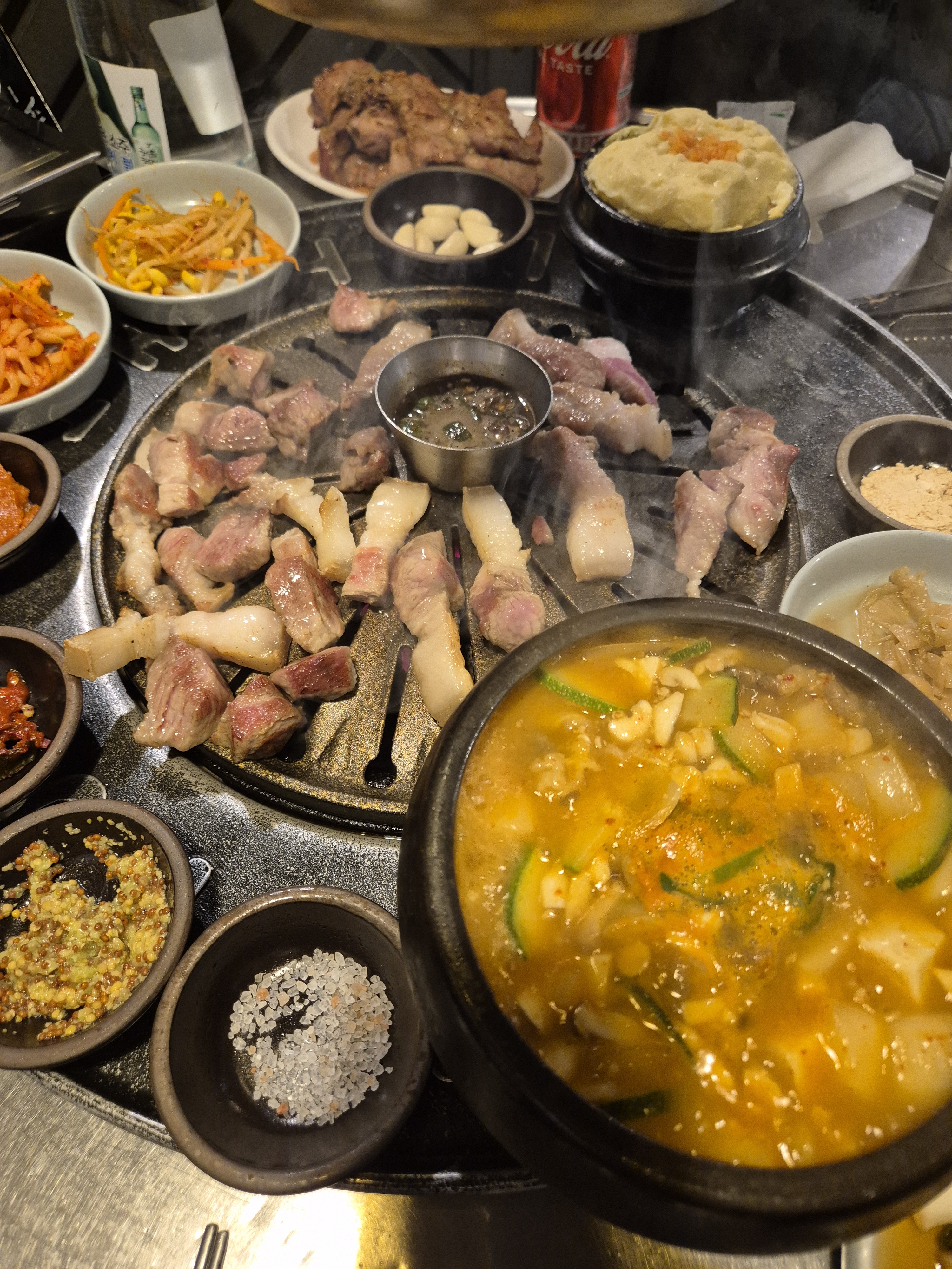 
영등포구청역식당 연탄불