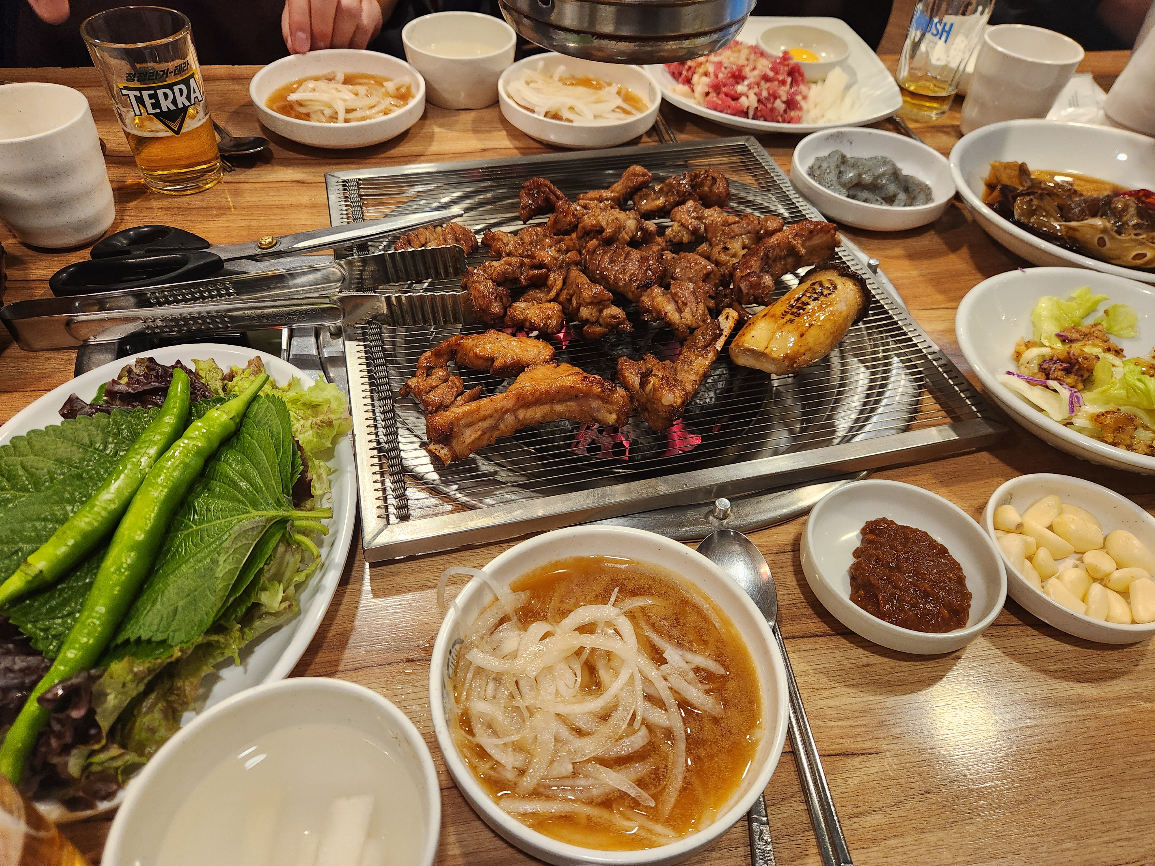 
신금호역식당 신금호숯불갈비 본점