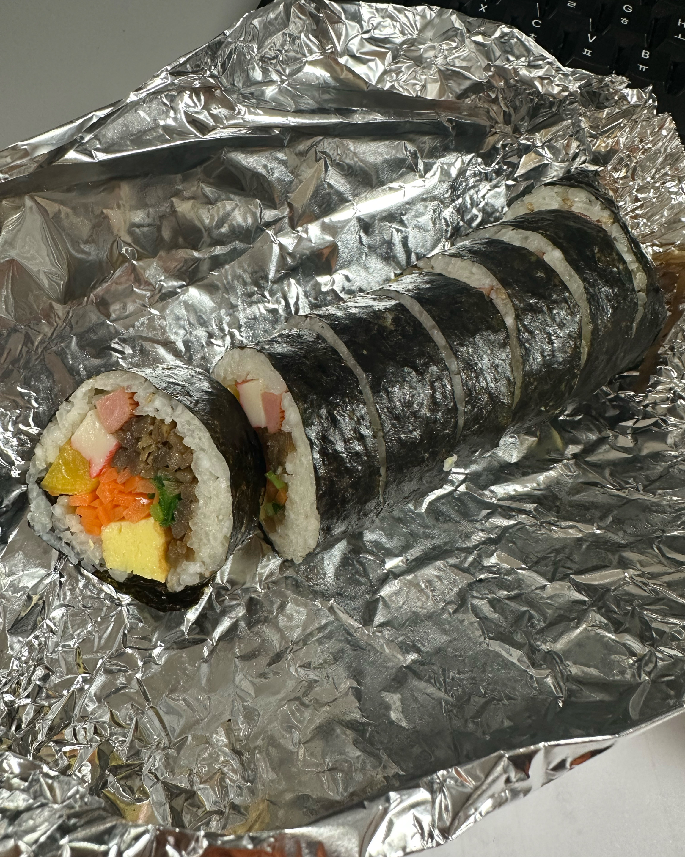 기본 김밥 사진