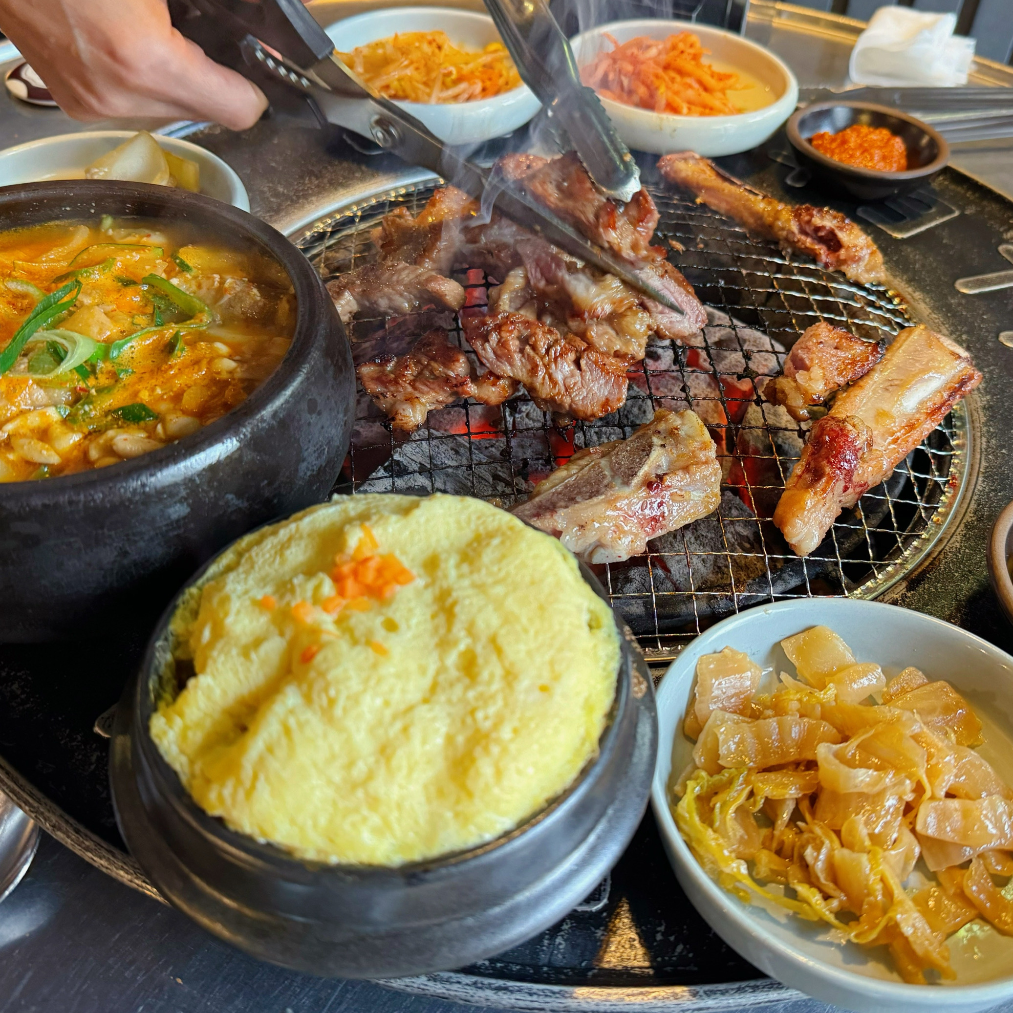 
영등포구청역식당 연탄불