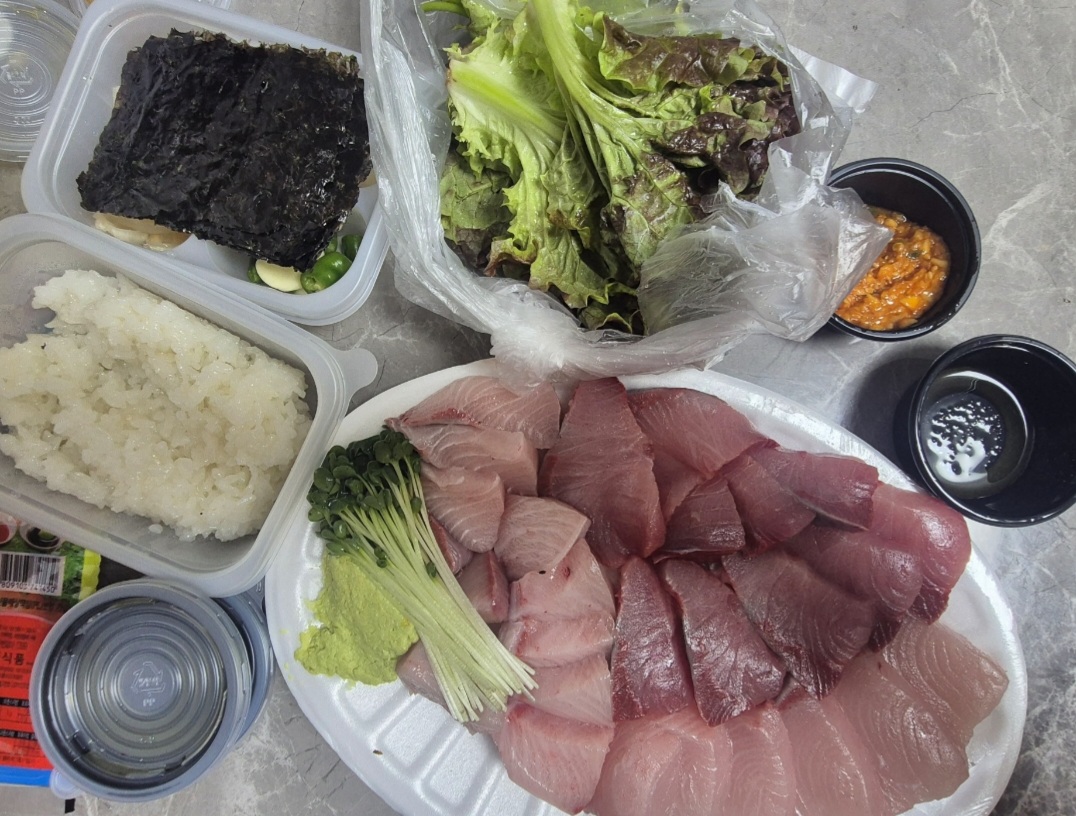 
군자역식당 백일도