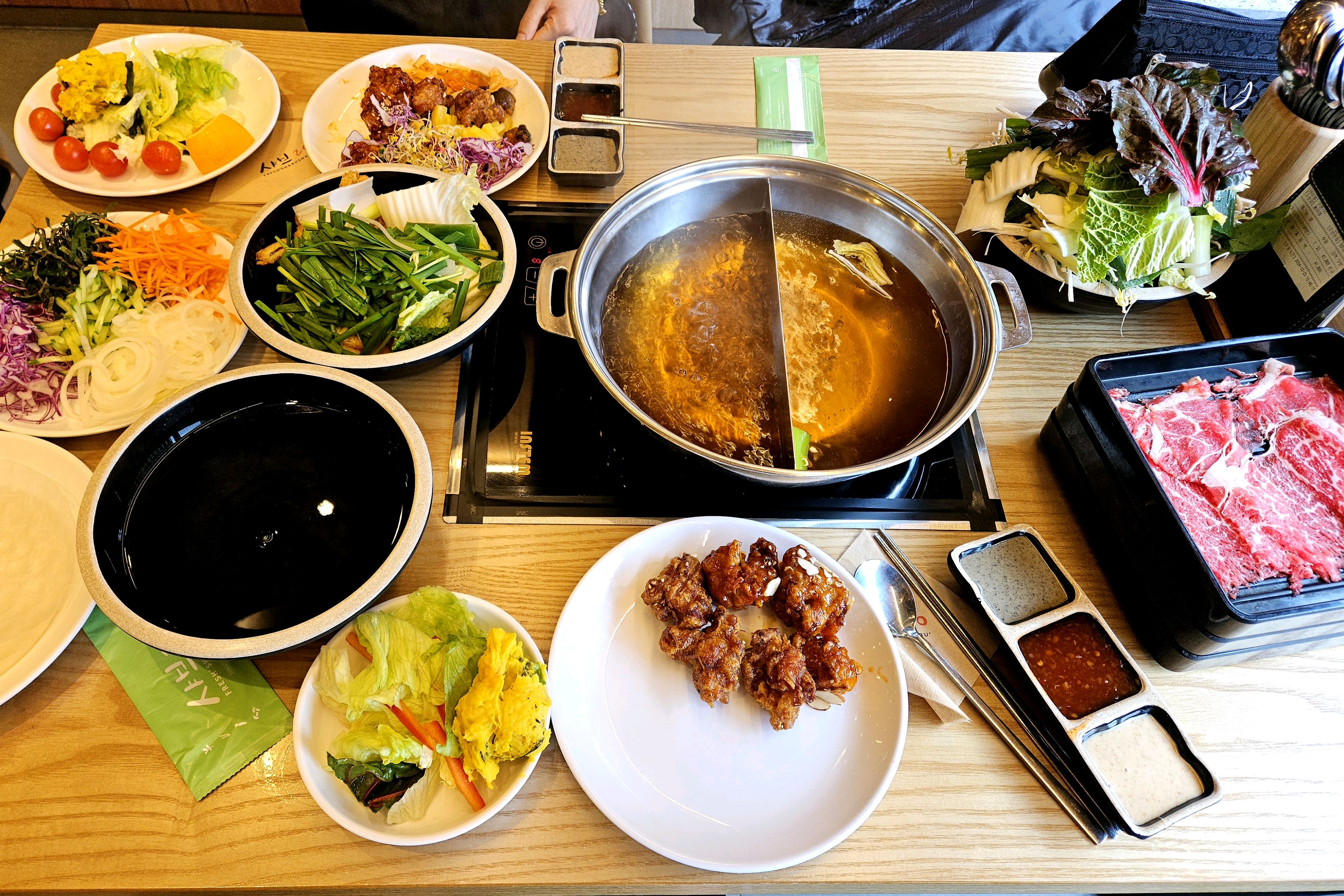 잘먹었다. - 수원 오목천동 맛집 샤브20 수원 권선구점