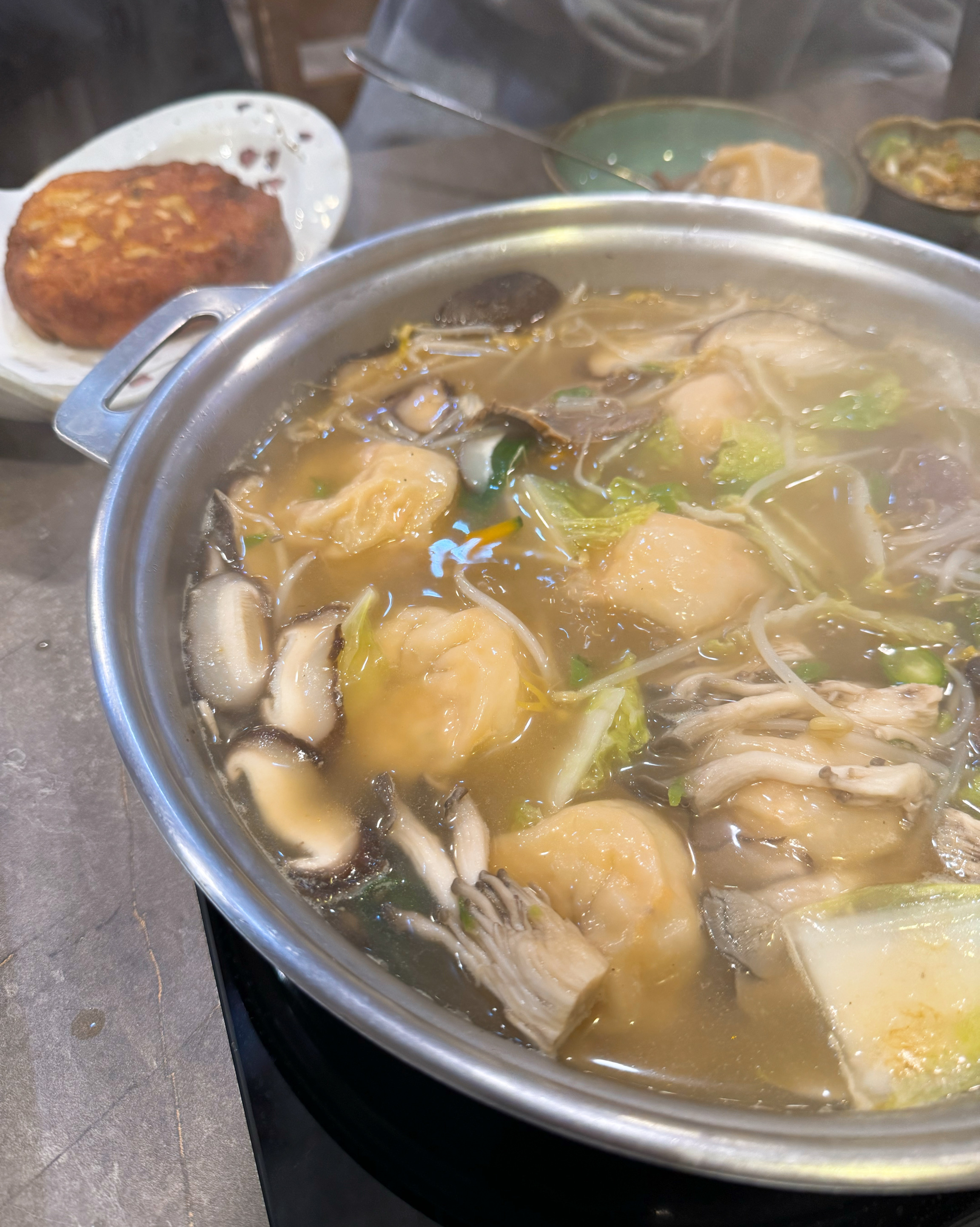 
행당역식당 만두전빵