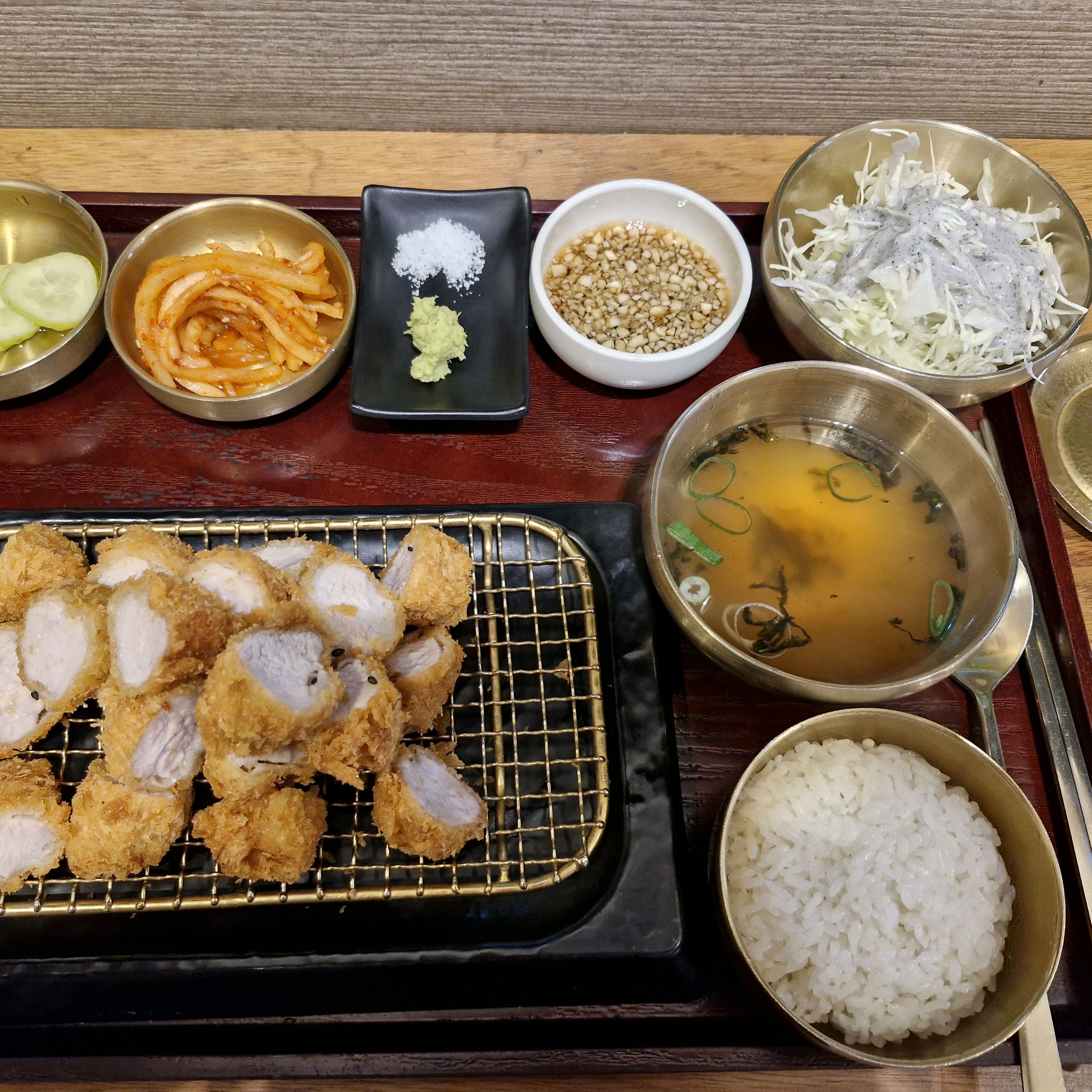 감사합니다. - 대전 맛집 숯불돈까스