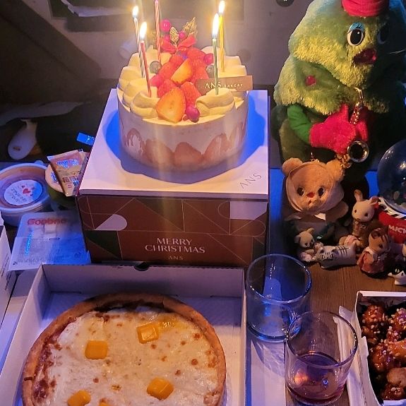 과일은 신선했는데 아쉽고 실망했어요 - 구월동 맛집 안스베이커리 구월본점