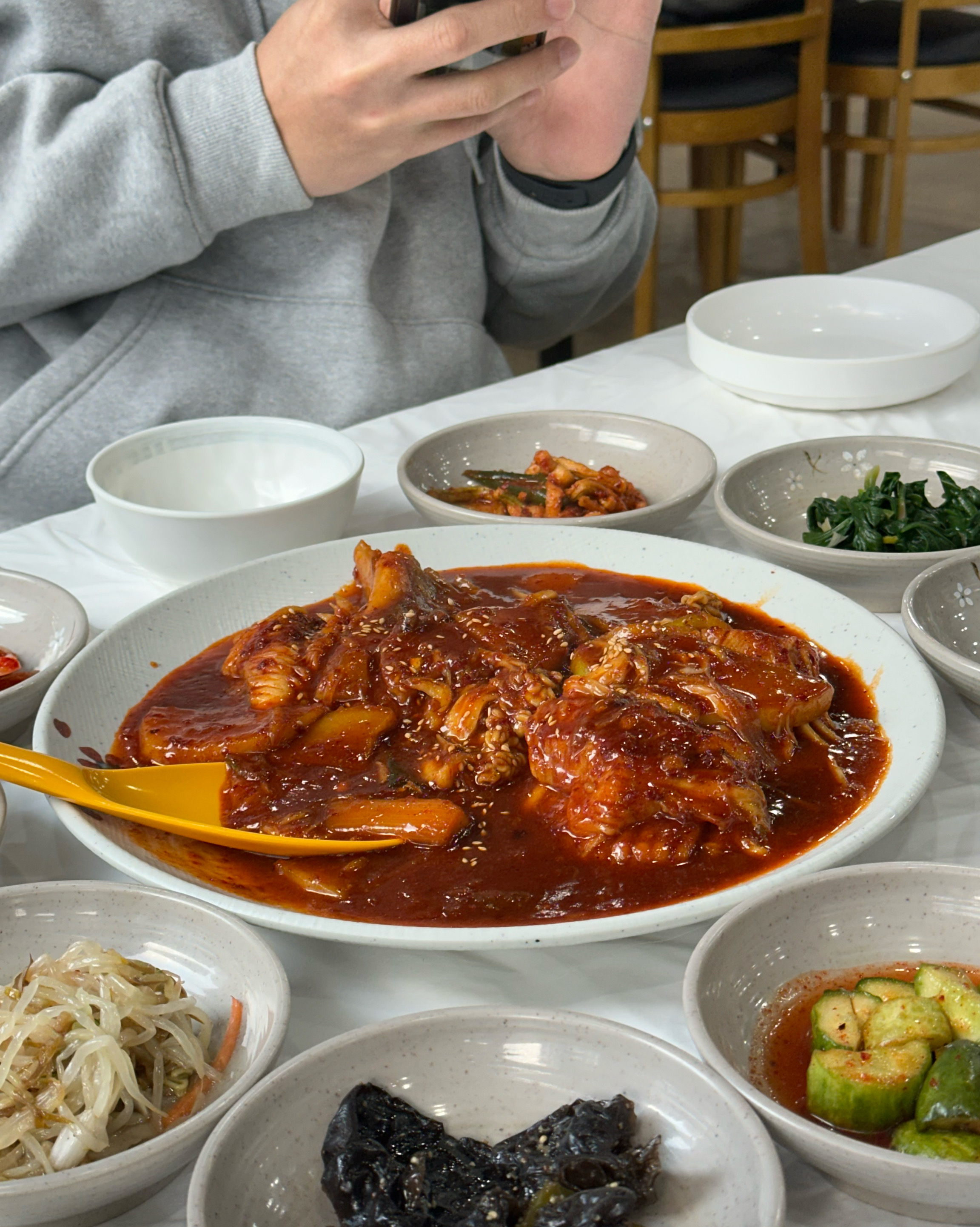 양념이 미쳤어요!! 사장님이 미쳤어요!! ㅋㅋ - 아바이마을 맛집 속초항찜