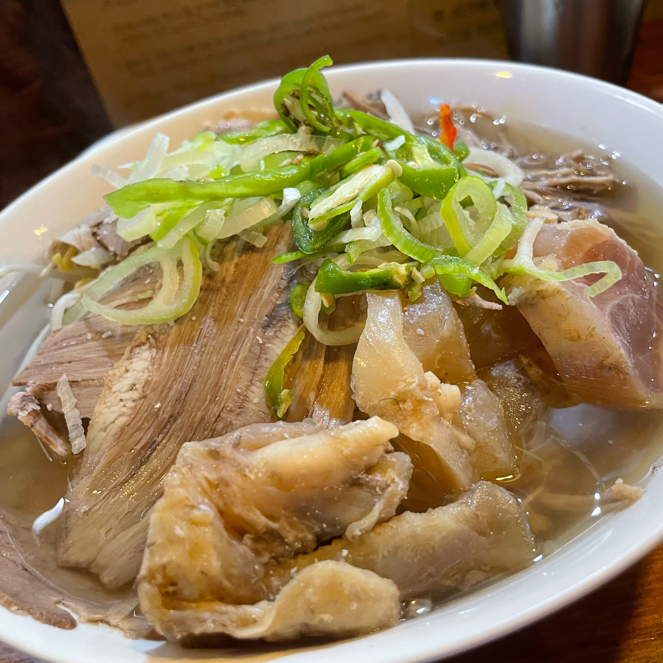 너무 맛있어요ㅠㅠㅠ 내 최애메뉴 차돌양지힘줄쌀국수 배터지게 먹고 가요 백석점 짱이에요🥹👍 - 마두역 맛집 미분당