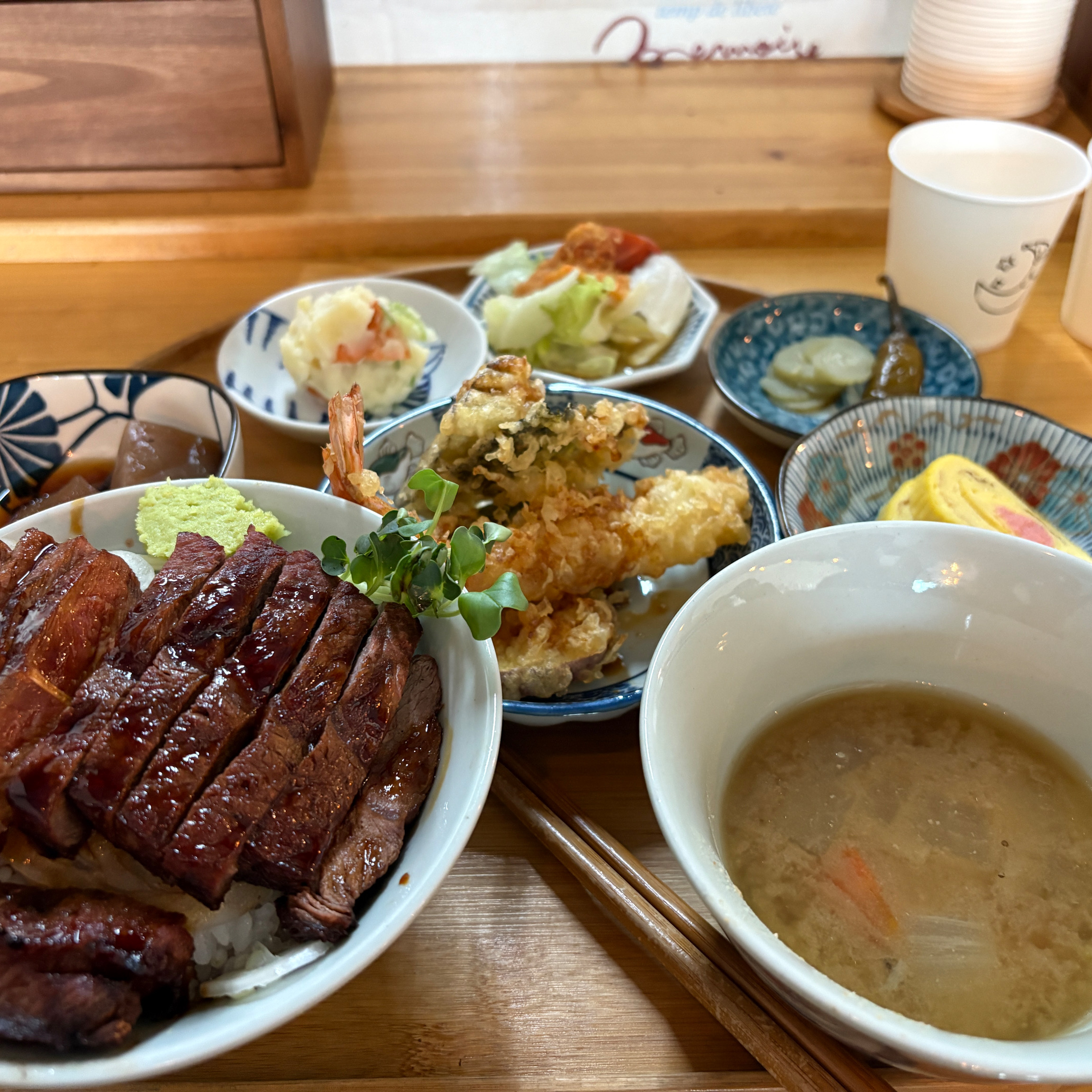 🌻해바라기식당은 오반자이를 선택 할 수 있어요. - 삼척항 맛집 해바라기식당