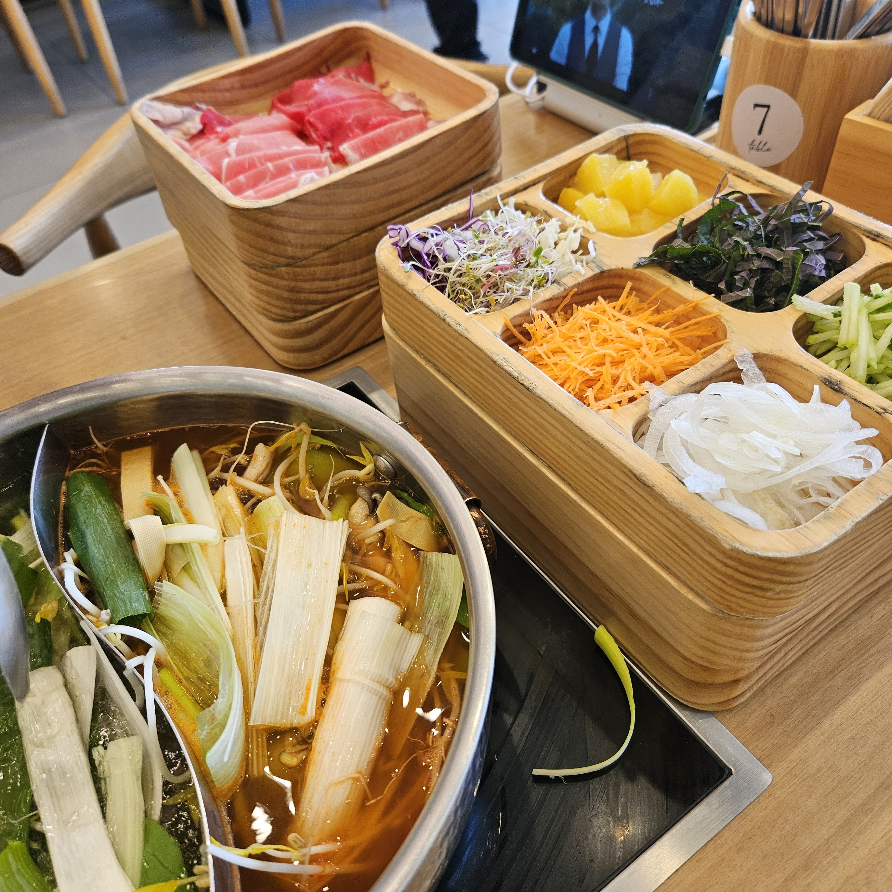 세종에서 와서 먹고갔어용! - 청주 복대동 맛집 샤브올데이 청주복대점