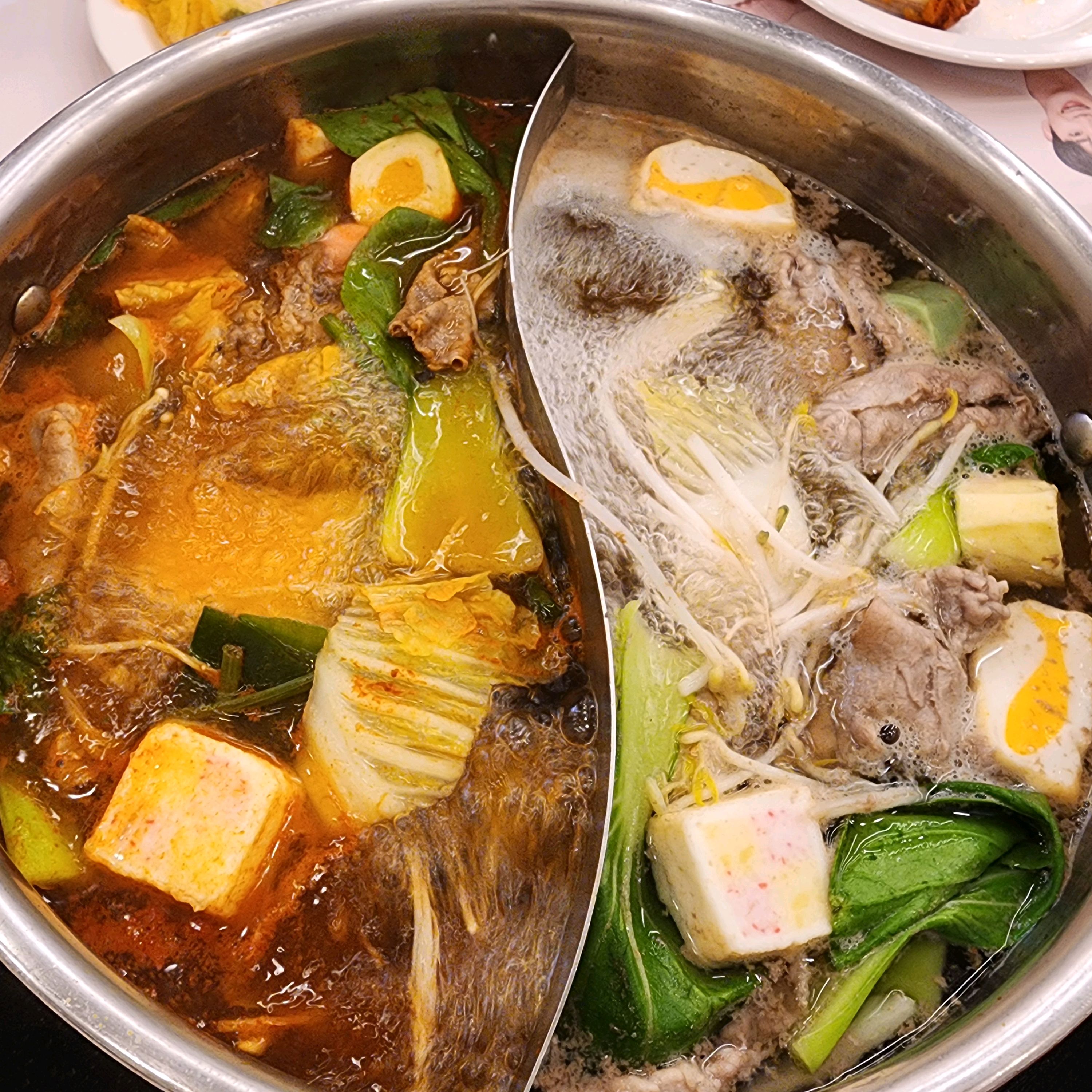 웨이팅 있다는걸 알고 조금 일찍 서둘러 갔어요 - 포항 양덕 맛집 샤브올데이 포항양덕점