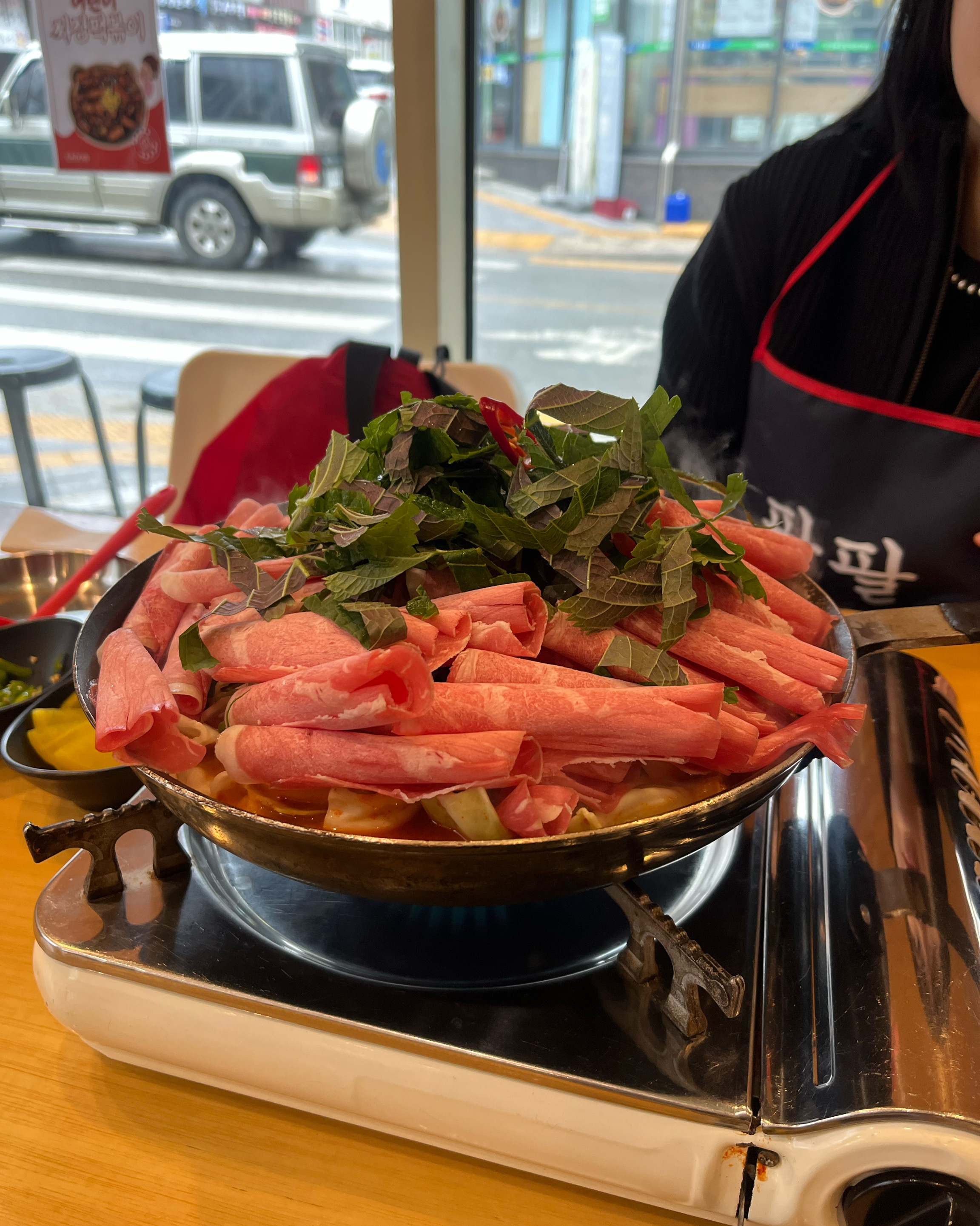 다른 곳과 다르게 달지 않고 깔끔해서 맛있어요:) 볶음밥을 꼭 먹어줘야 하는 곳! - 불당동 맛집 팔팔닭떡볶이 불당본점