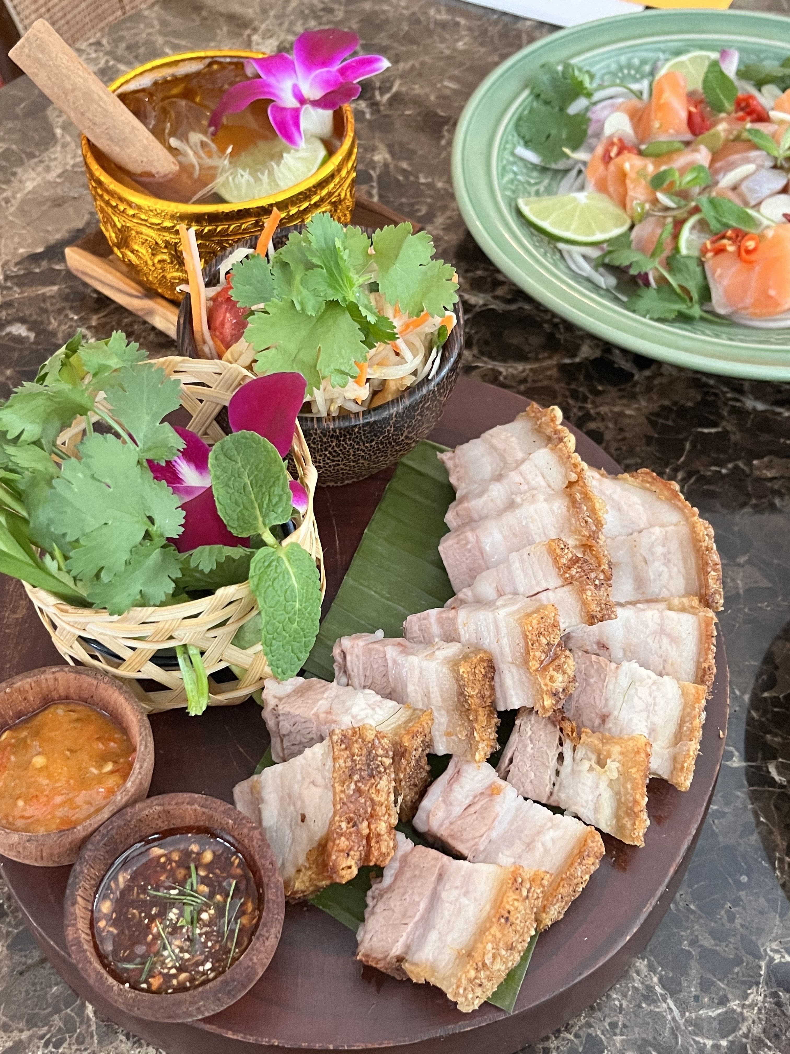💚 진짜 반한 팟타이맛! 여태까지 먹은 팟타이 다 잊게 해요. 새우가 진짜 탱탱하고 소스도