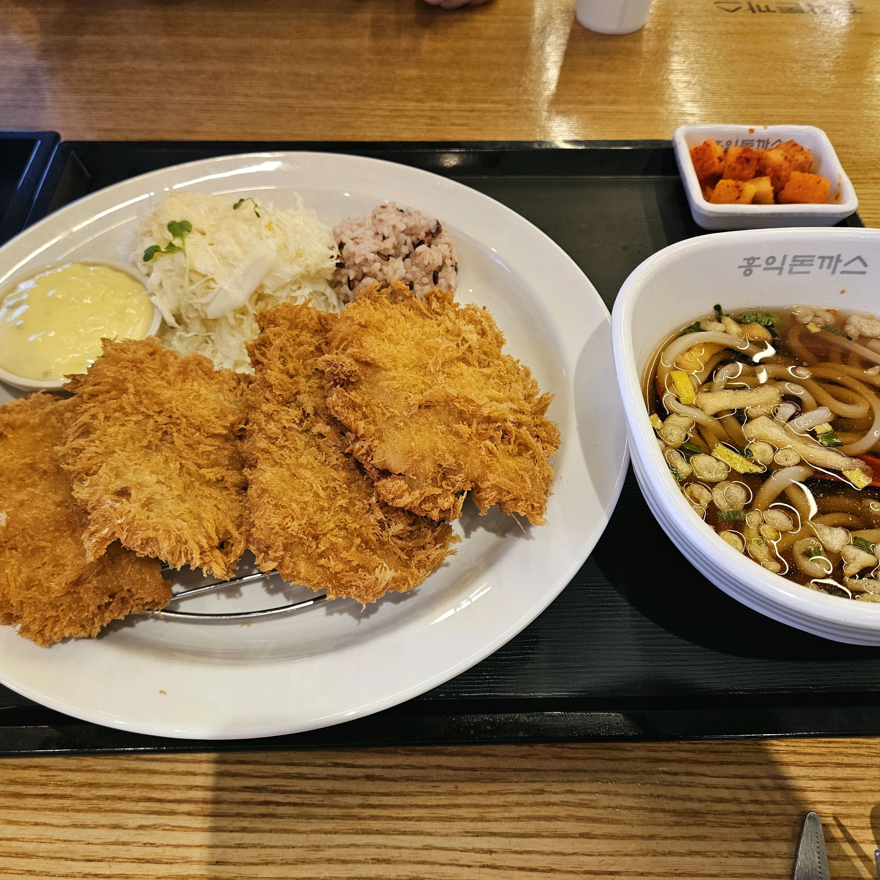 만족합니다 감사합니다 너무 맛있어요 적극 방문 하세요 - 운양동 맛집 홍익돈까스 김포운양점