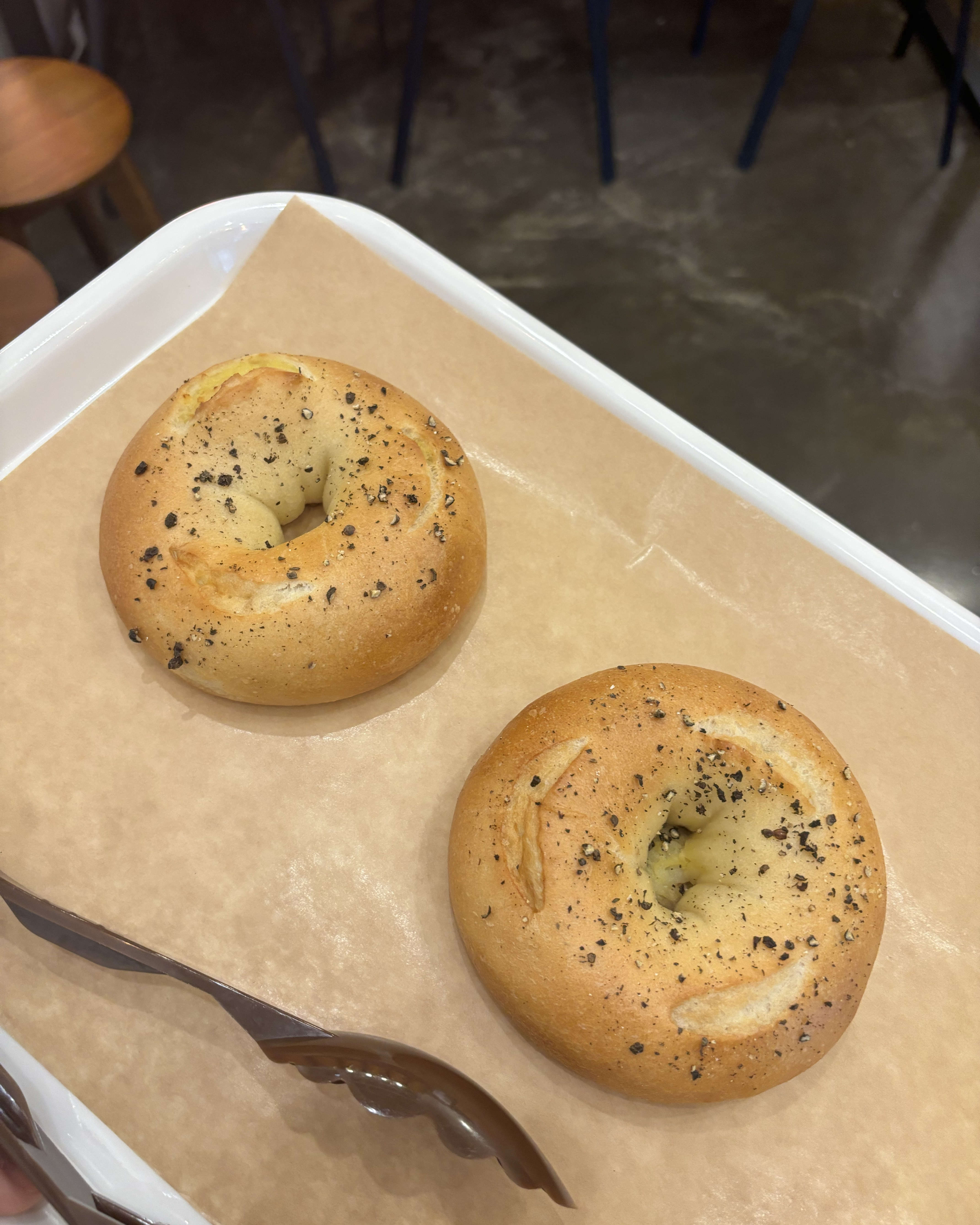천안에서 제일가는베이글맛집이에요!!👍🏻👍🏻감자베이글최고입니당!! ㅎㅎ - 불당동 맛집 베이글 반암스테르담