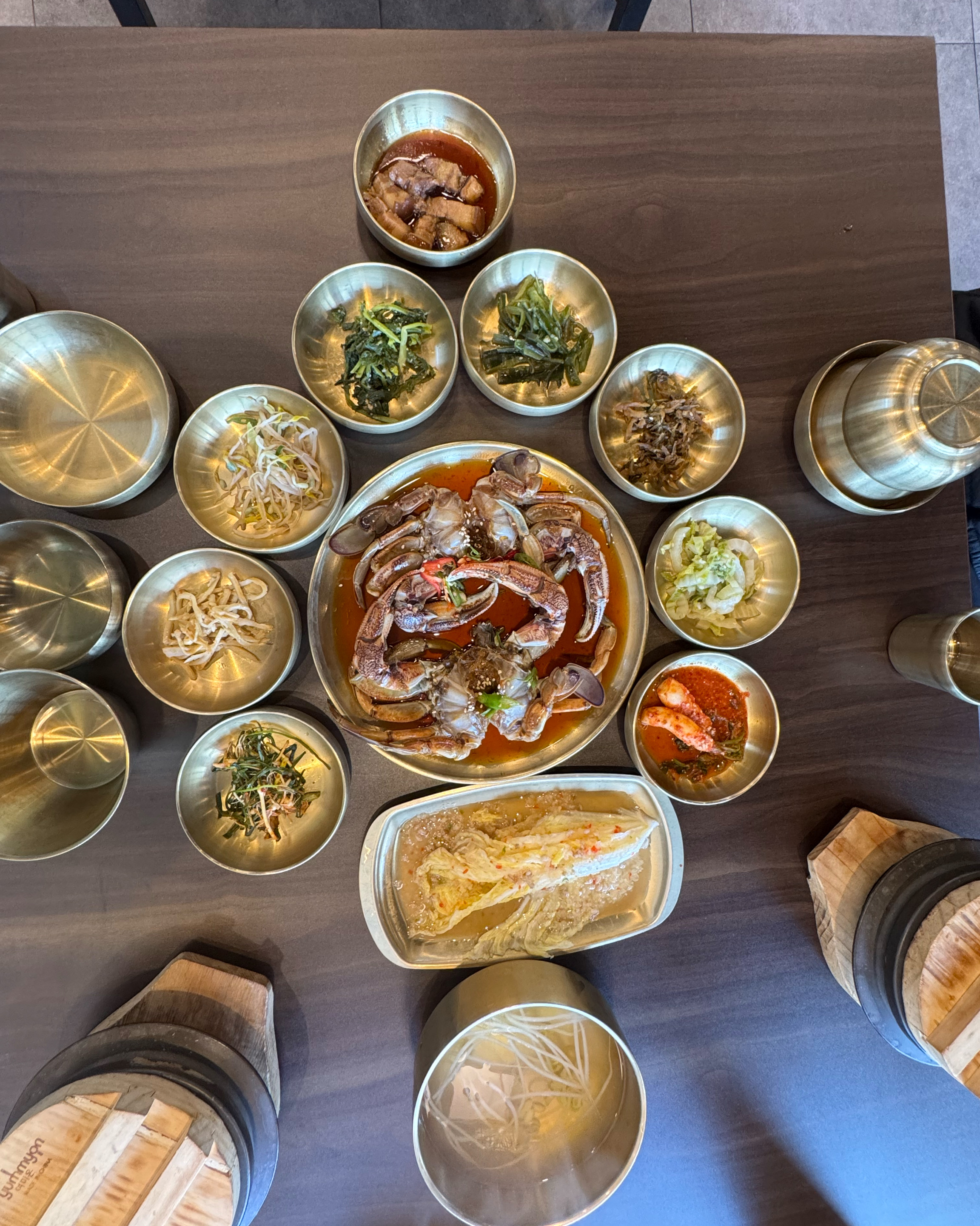 반찬도 많고 게장도 짜지 않고 맛있어요👍🏻 - 제주 맛집 하귀 보배쌤보리김치와게장