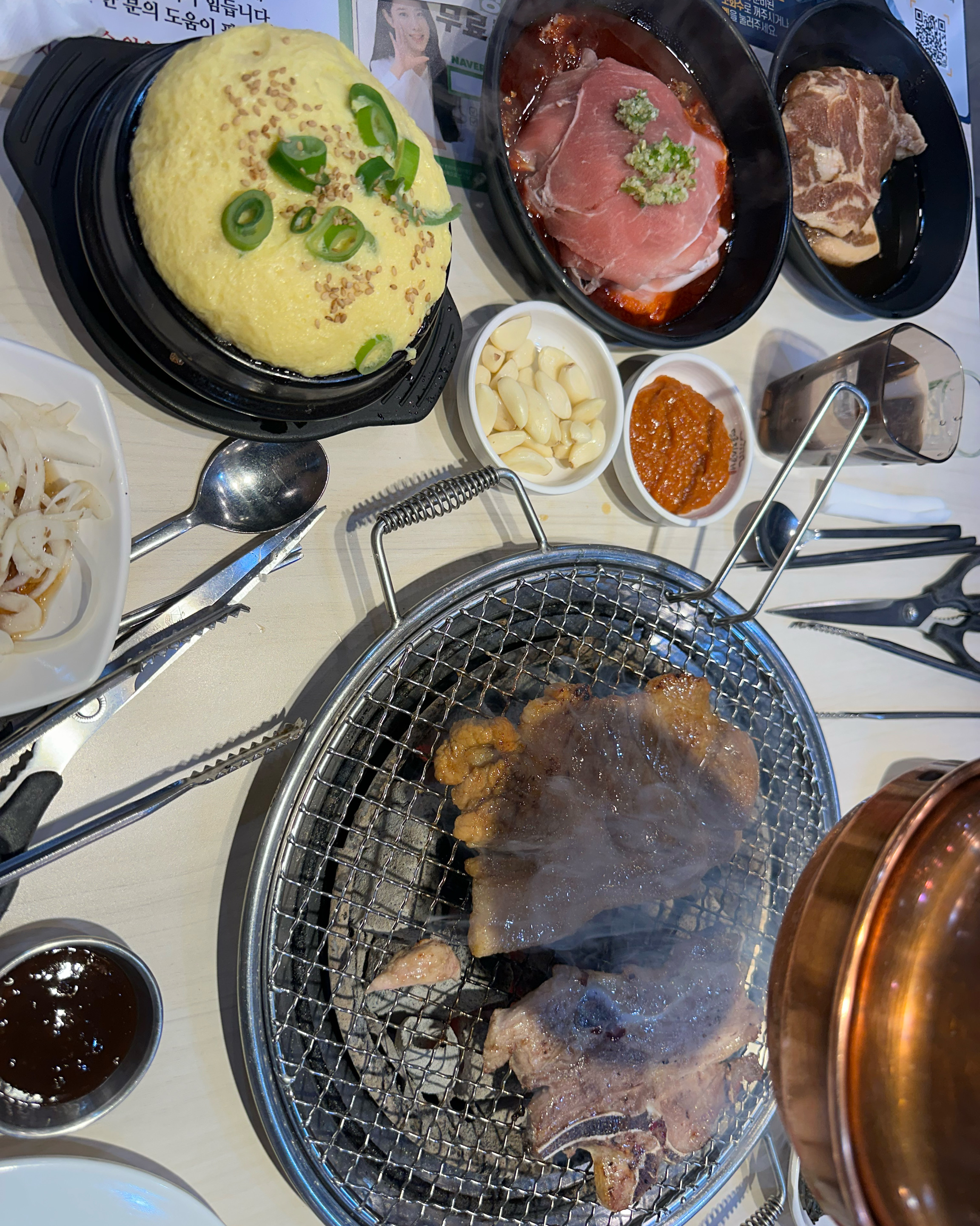 다른지점 보다 친절해요. 음식도 바로바로 채워주시고 편하게 - 구로 맛집 명륜진사갈비 구로고대병원점