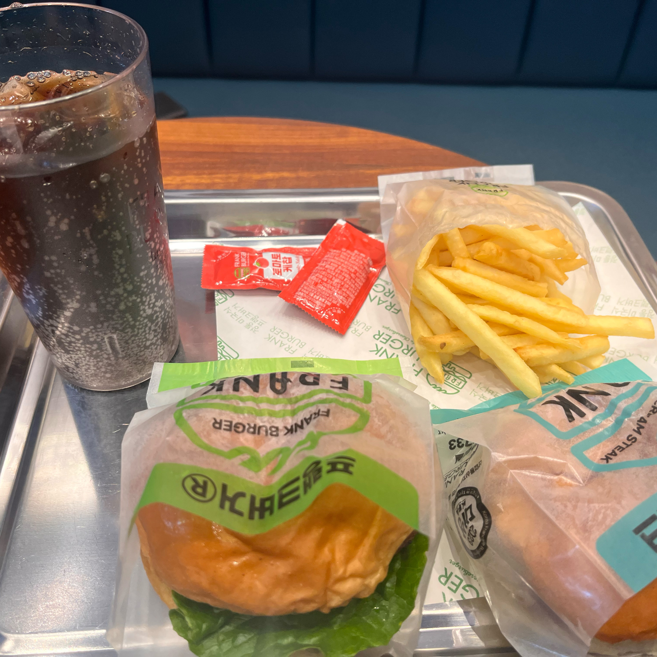 오리역 맛집 프랭크버거 분당오리역점 내돈내산 방문후기