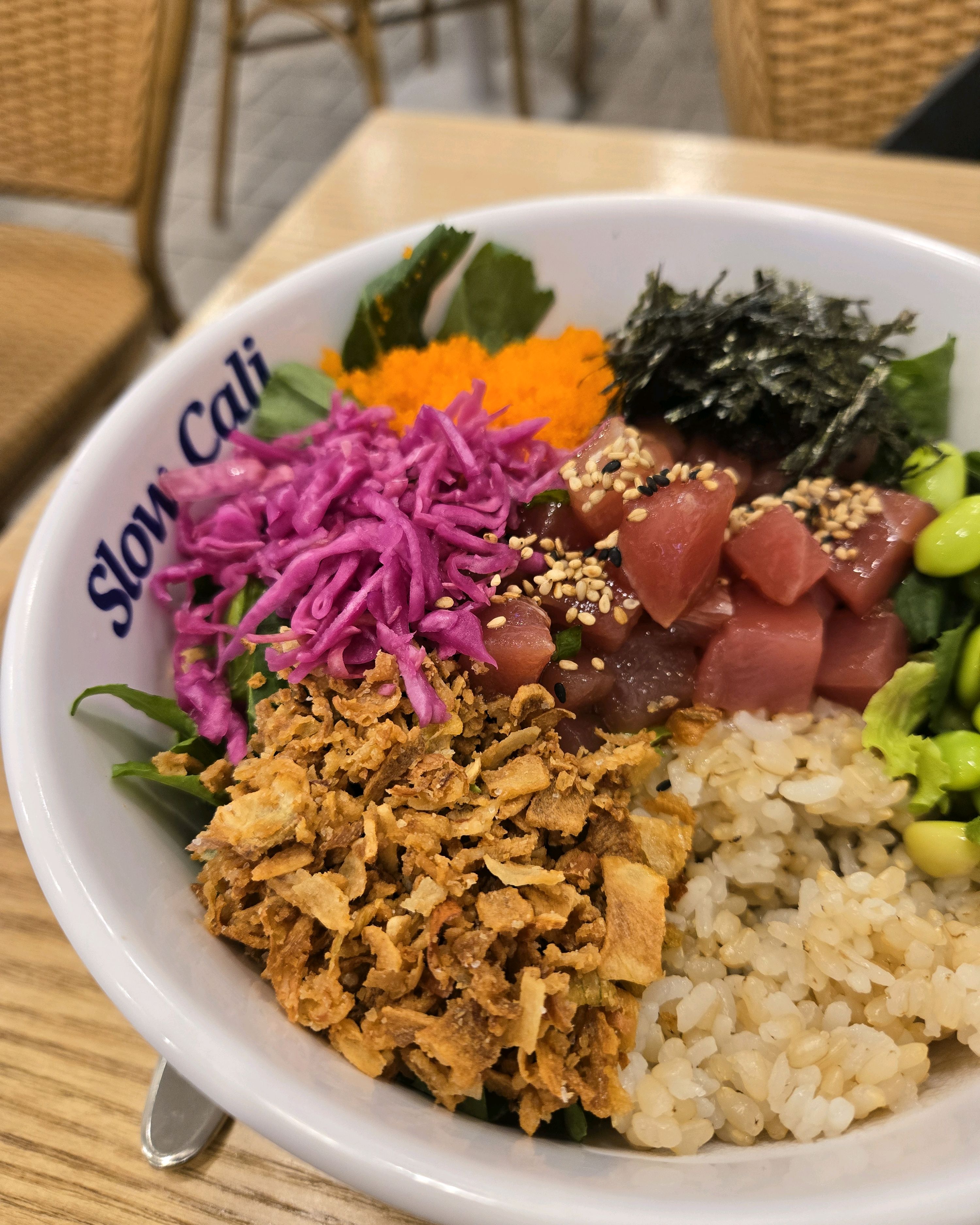 오리역 맛집 슬로우캘리 오리역점 포케 샐러드&그릴 내돈내산 감동리뷰