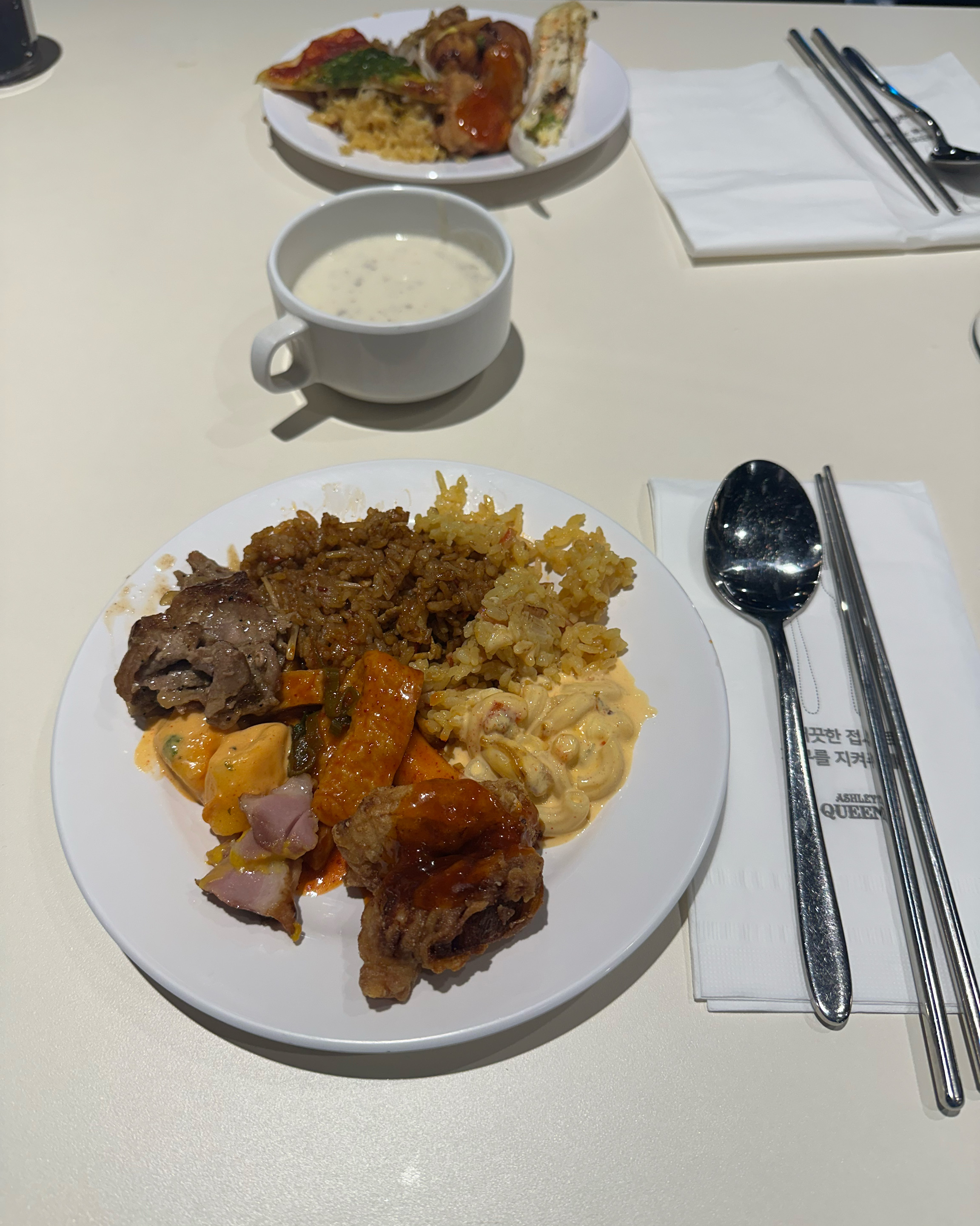 음식 종류도 많고 맛있어요 ㅎㅎ - 인천 송도 맛집 애슐리퀸즈 송도트리플스트리트점