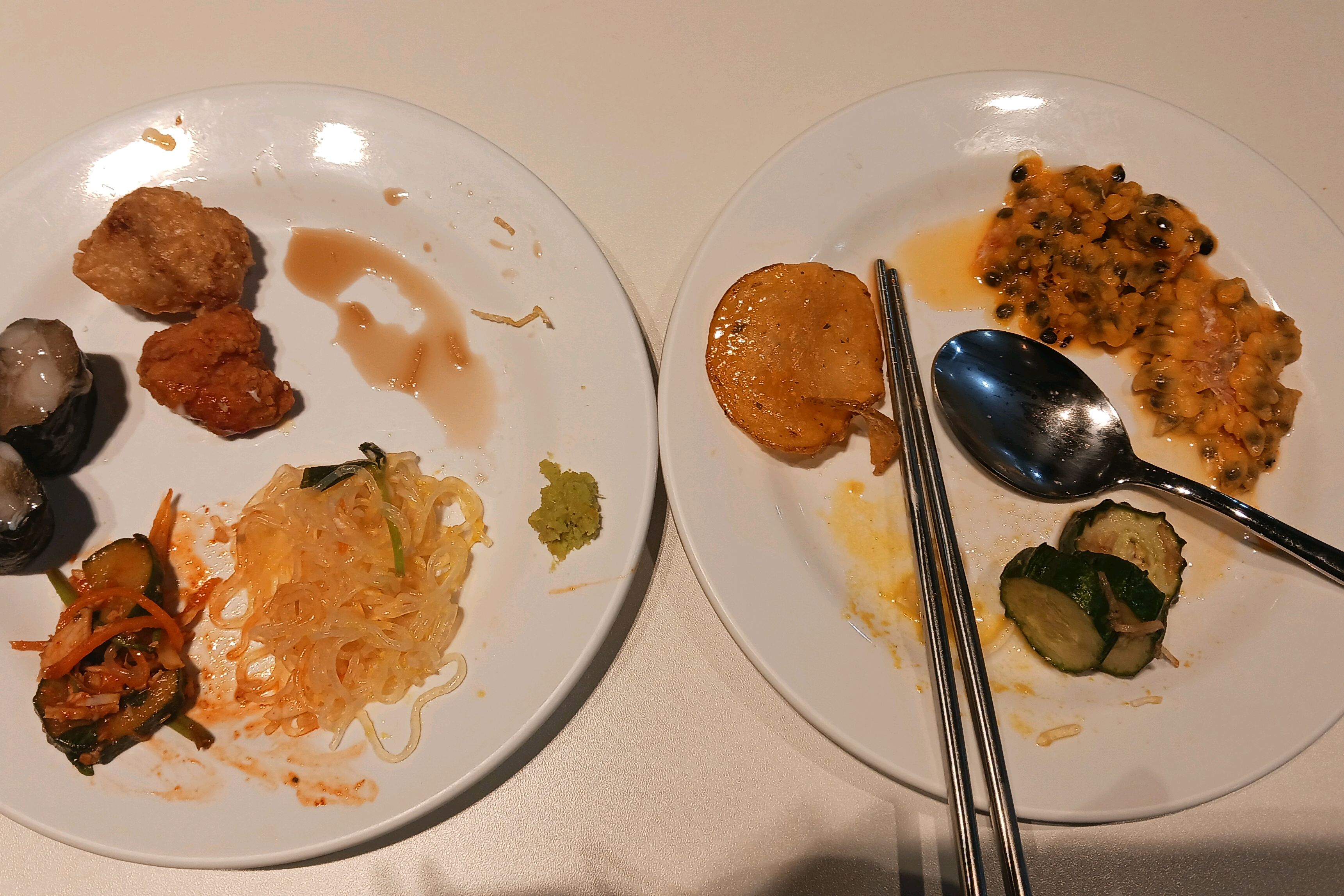 오늘은 남편이랑 왔어요~ - 명지대 맛집 애슐리퀸즈 명지대점